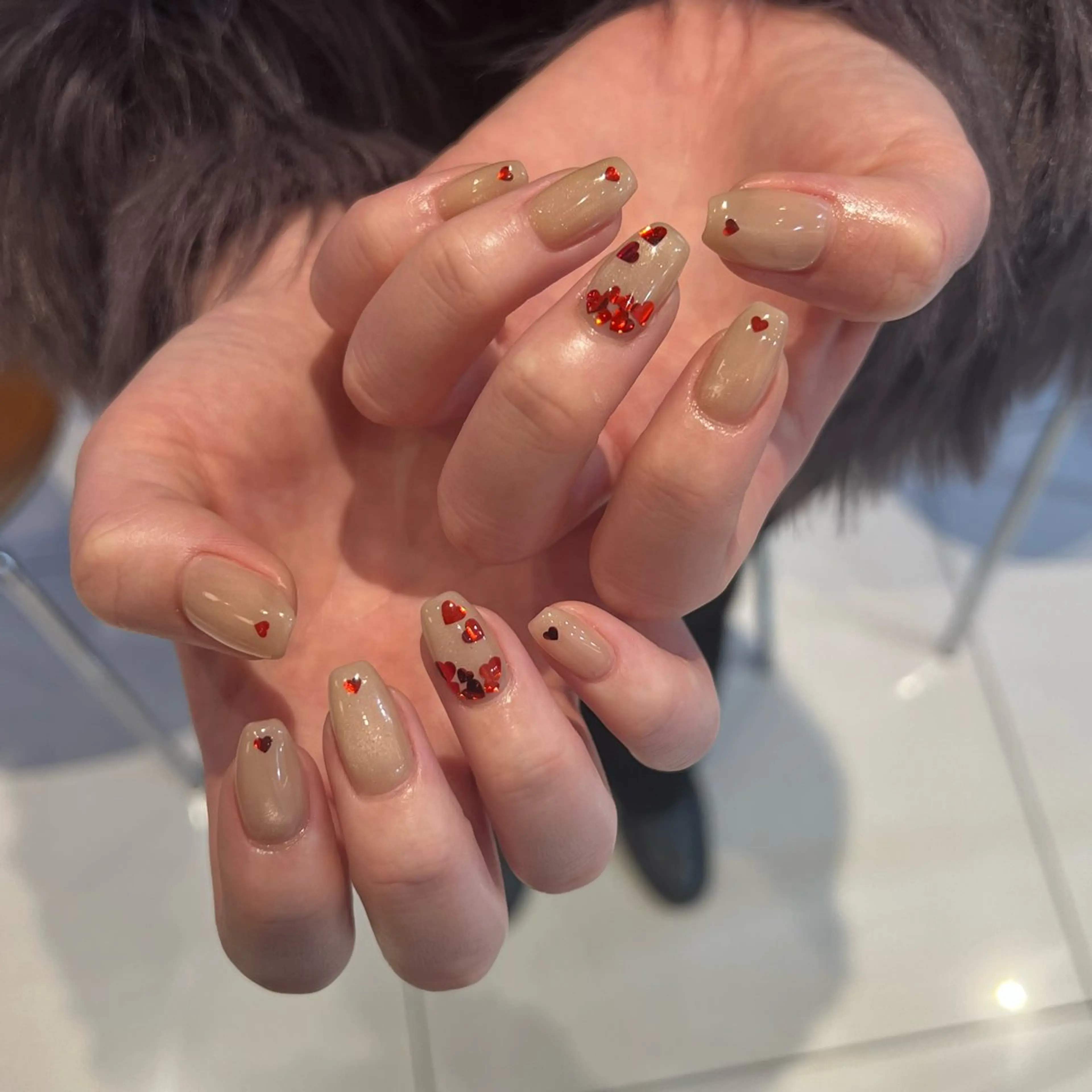 ネイル ハンドネイル Allure小山店 Nagisaのネイルデザイン