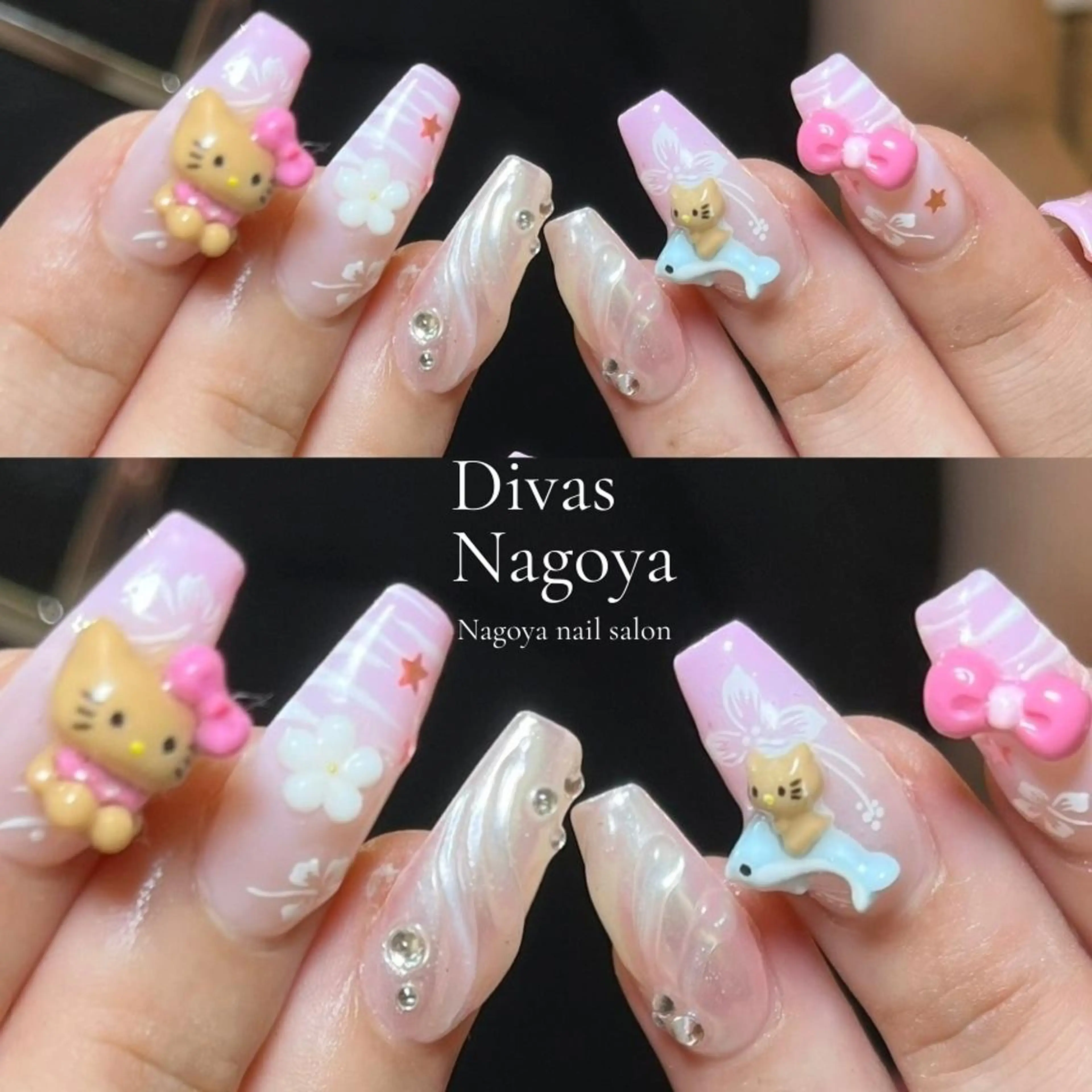 ネイル 長さ出し ジェルネイル 韓国ネイル マグネットネイル 持ち込み 🎀Sakae D.d nail🎀のネイルデザイン