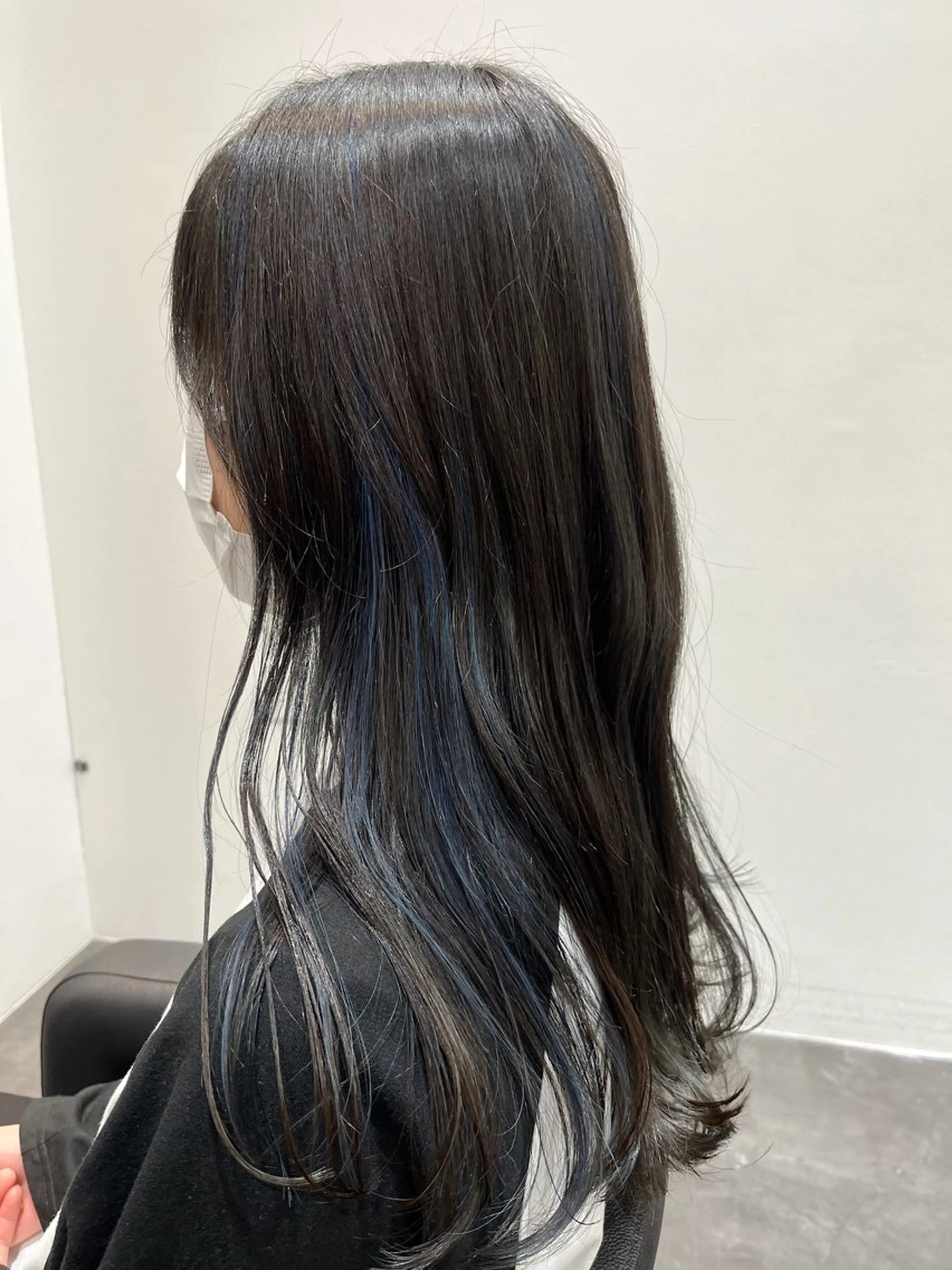 セミロング カット ヘアカラー hair salon rita 野々市所属・中野 幹也のヘアスタイル