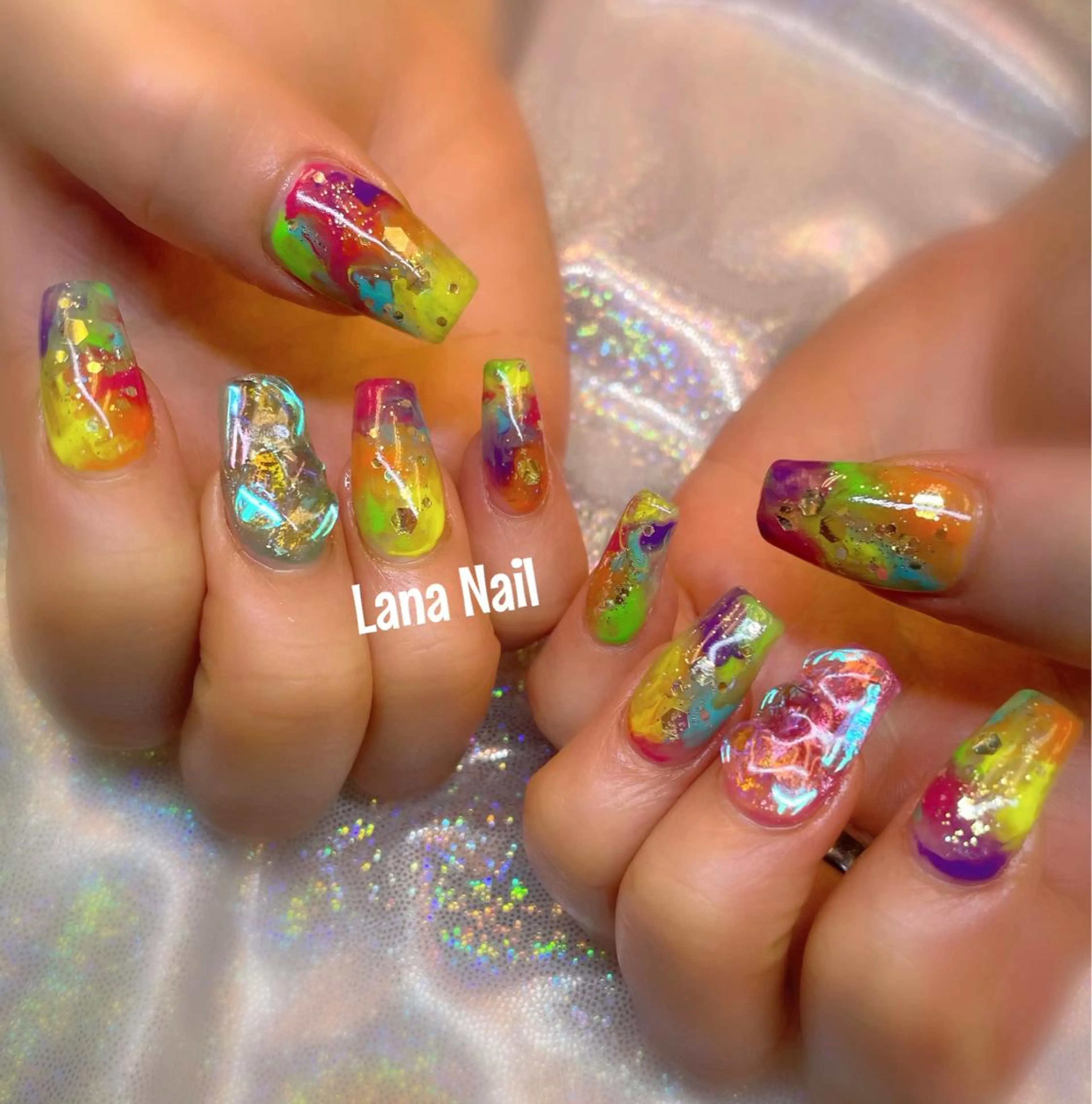 ネイル スカルプネイル Lana Nail所属・Lana Nailのネイルデザイン