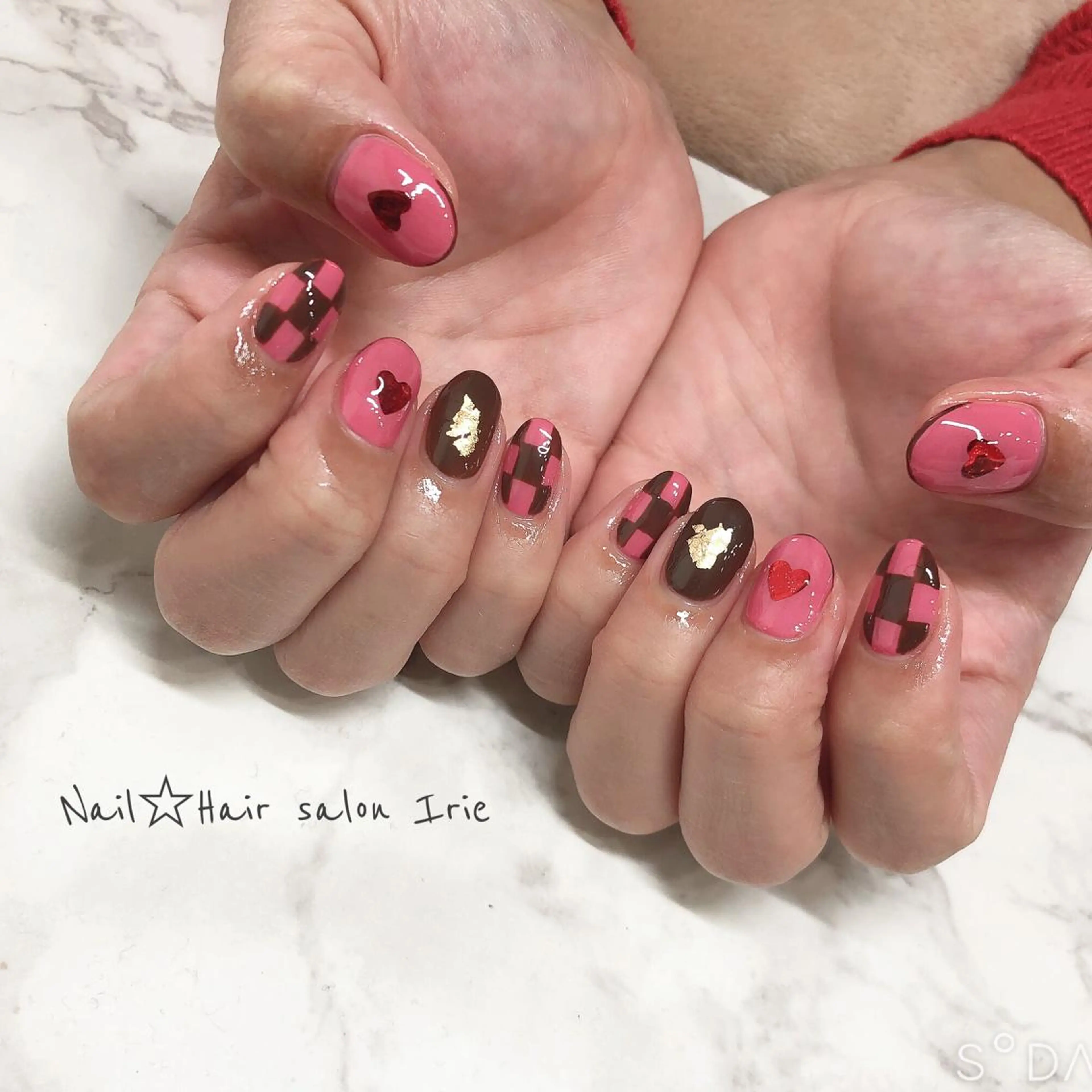 ネイル ハンドネイル Hair salon Irie所属・與儀 知佳のネイルデザイン