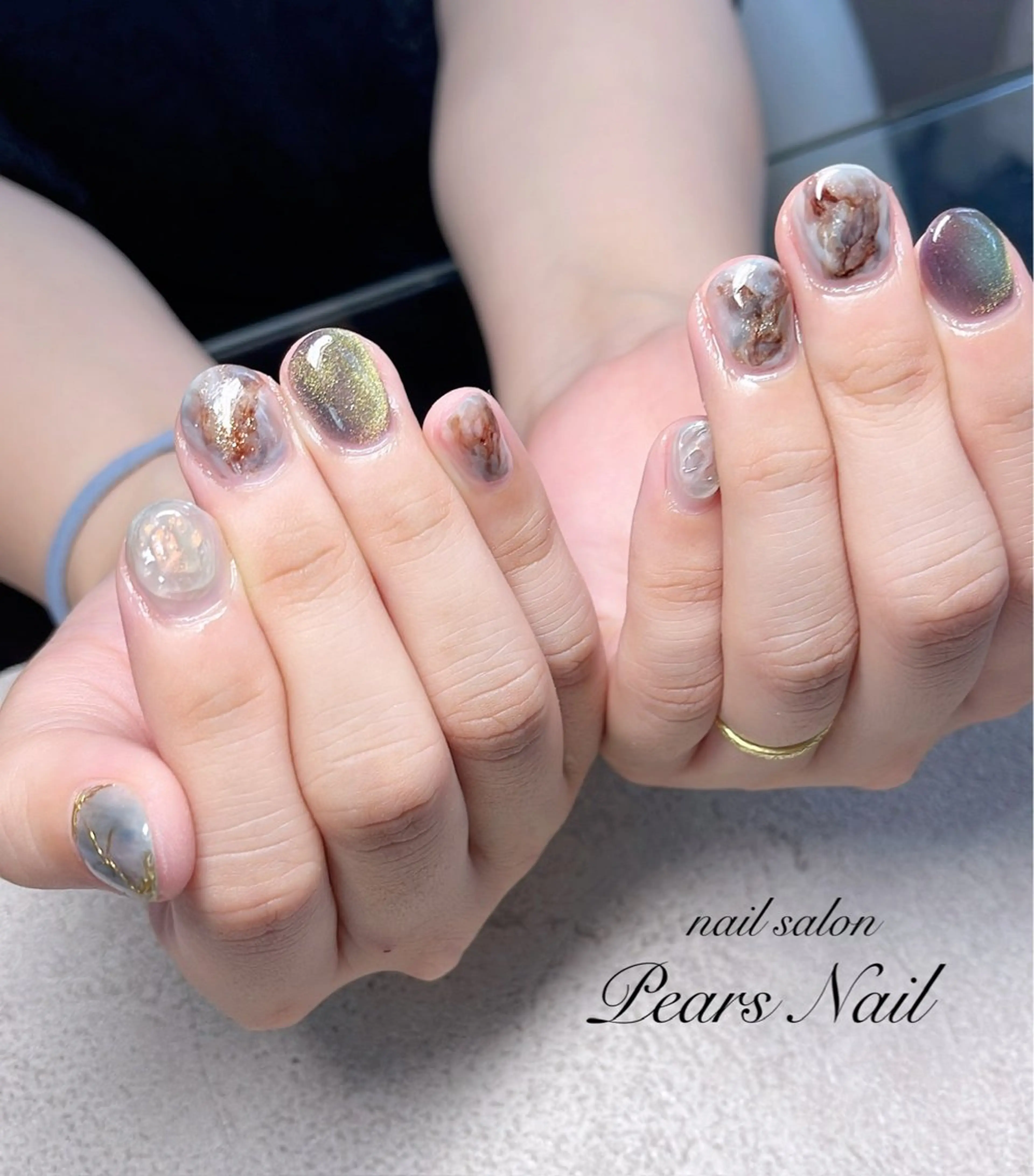 ネイル ハンドネイル Pears Nail MARIのネイルデザイン