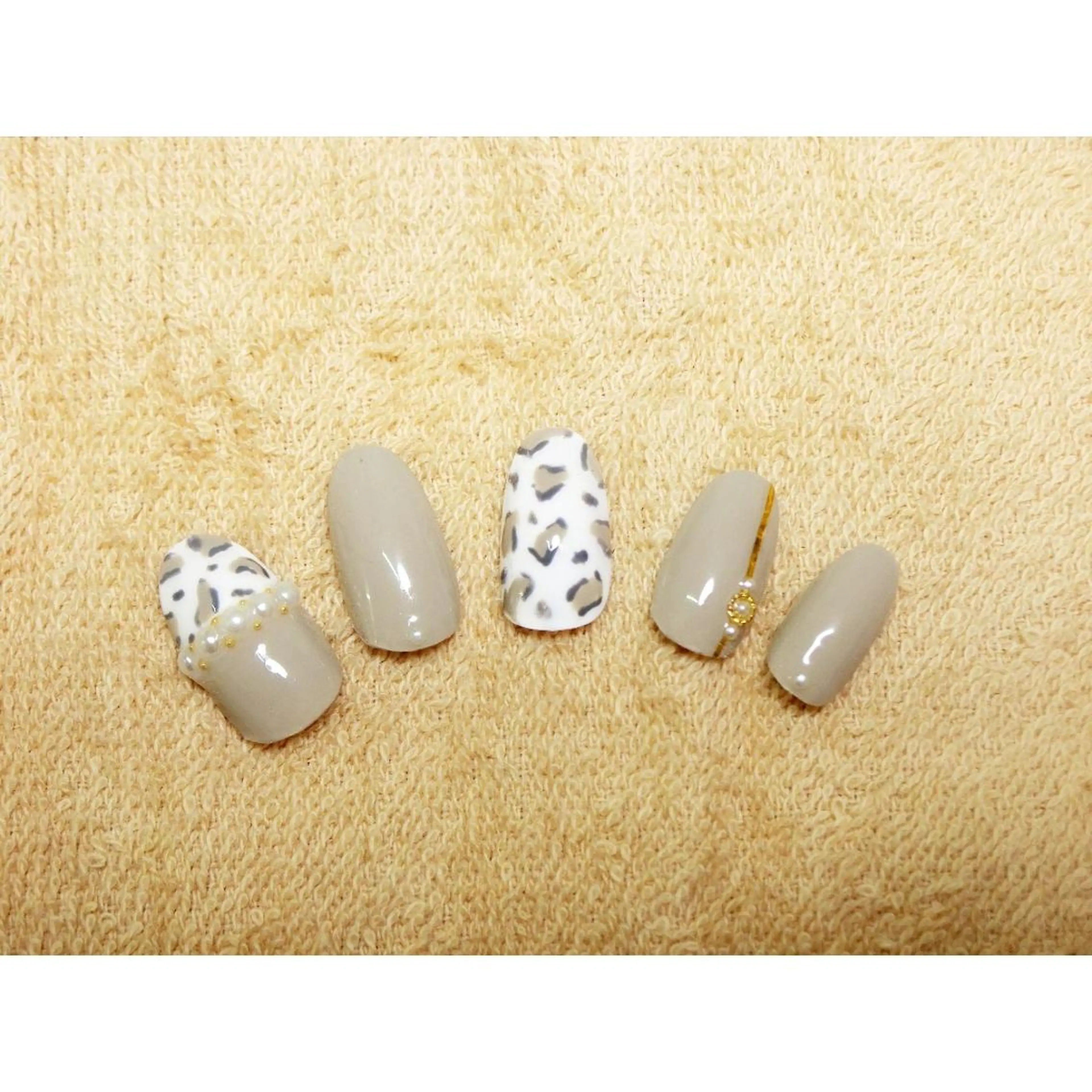 ネイル 痛ネイル/ワンホン/ フィルイン/長さだしのネイルデザイン