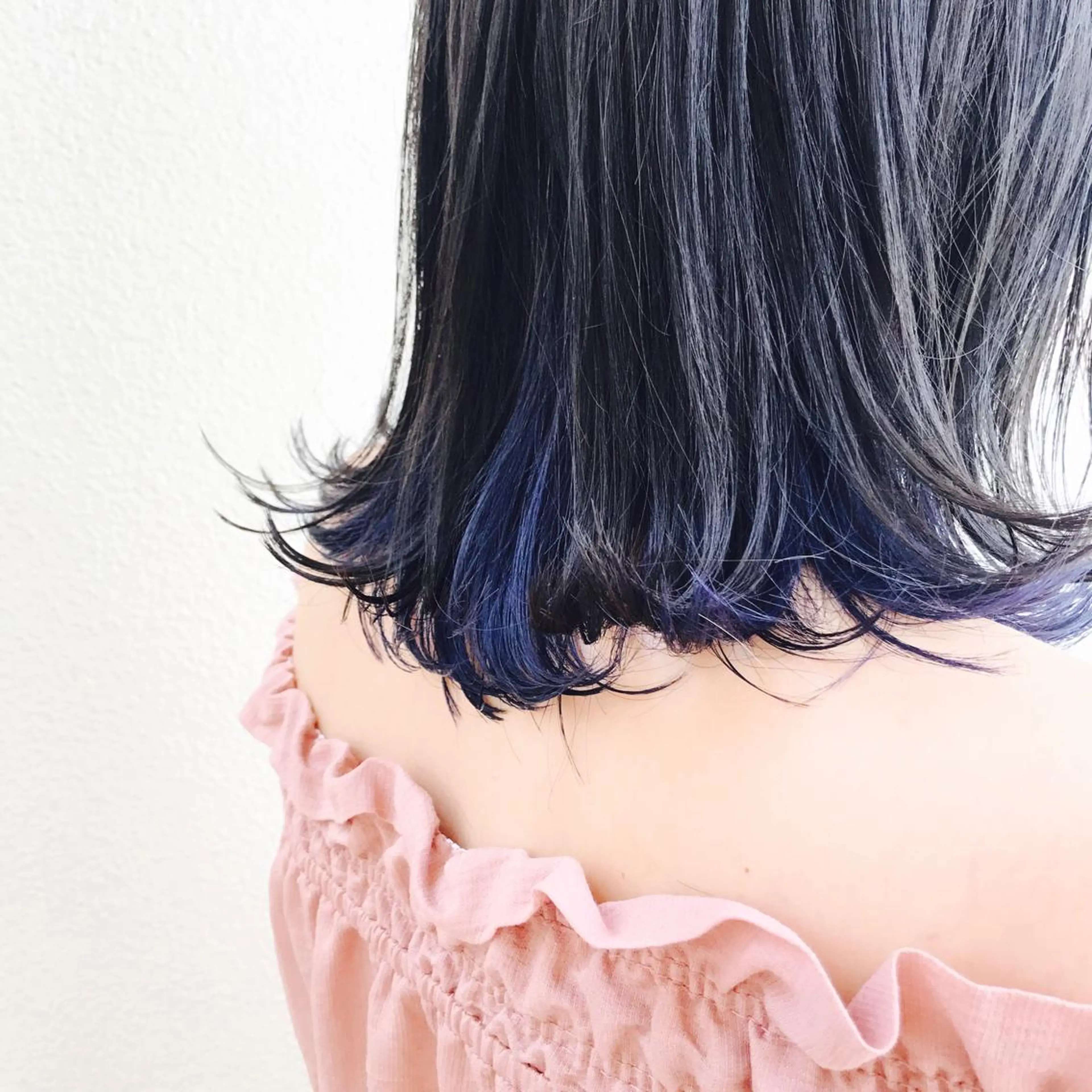 ミディアム カラー ブリーチなしで透明感 艶カラー【Ryo】のヘアスタイル