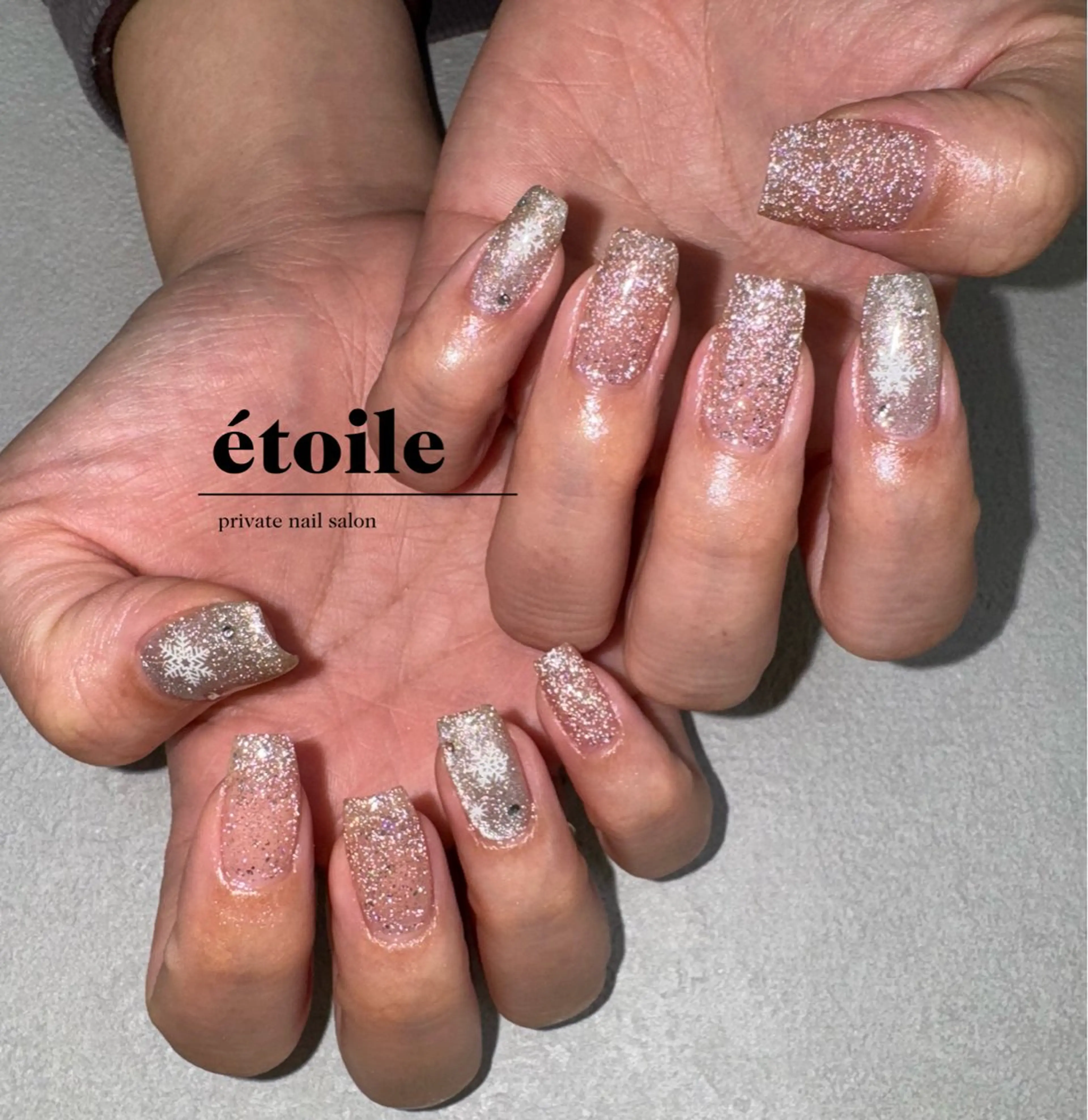 ネイル 冬ネイル ハンドネイル étoile ｜ayaのネイルデザイン