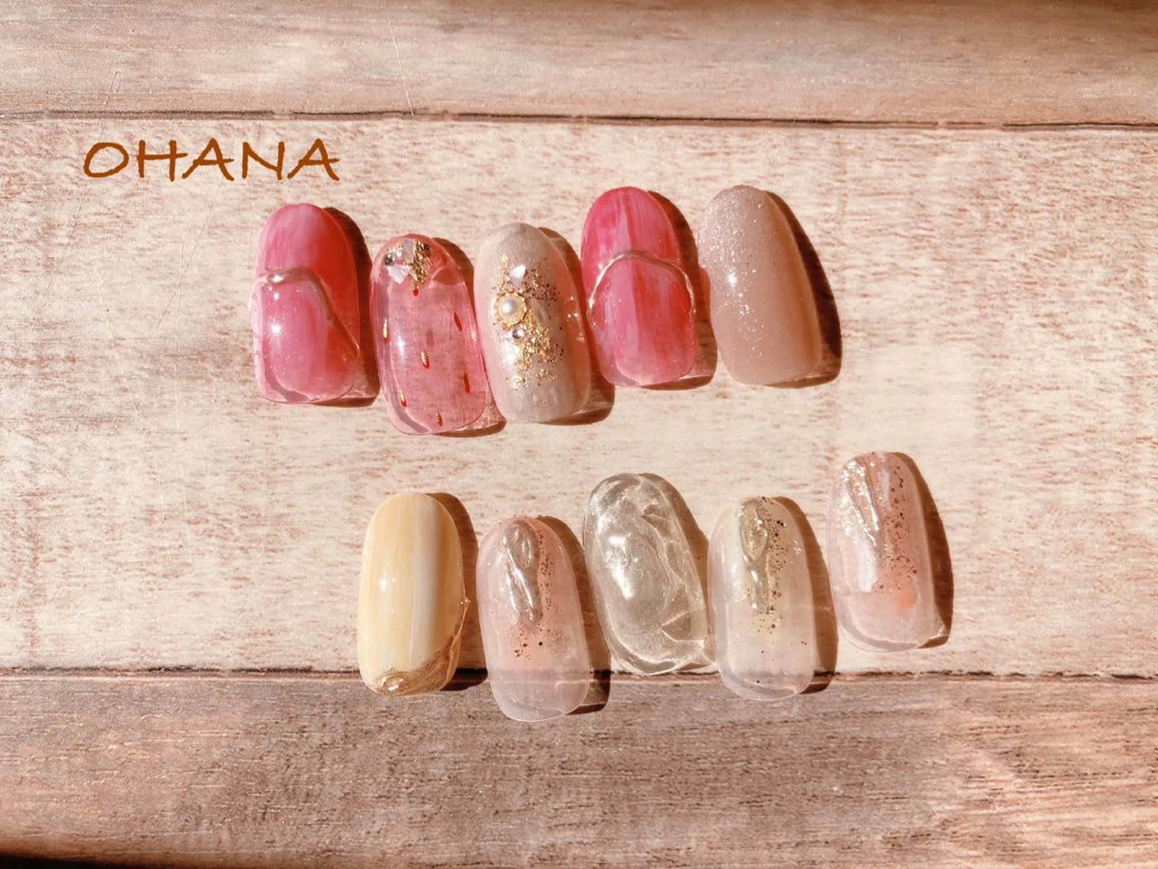 ネイル 成人式 長さ出し フットネイル ハート ミラーネイル nailroom  OHANA所属・nailroom OHANA🌴のネイルデザイン