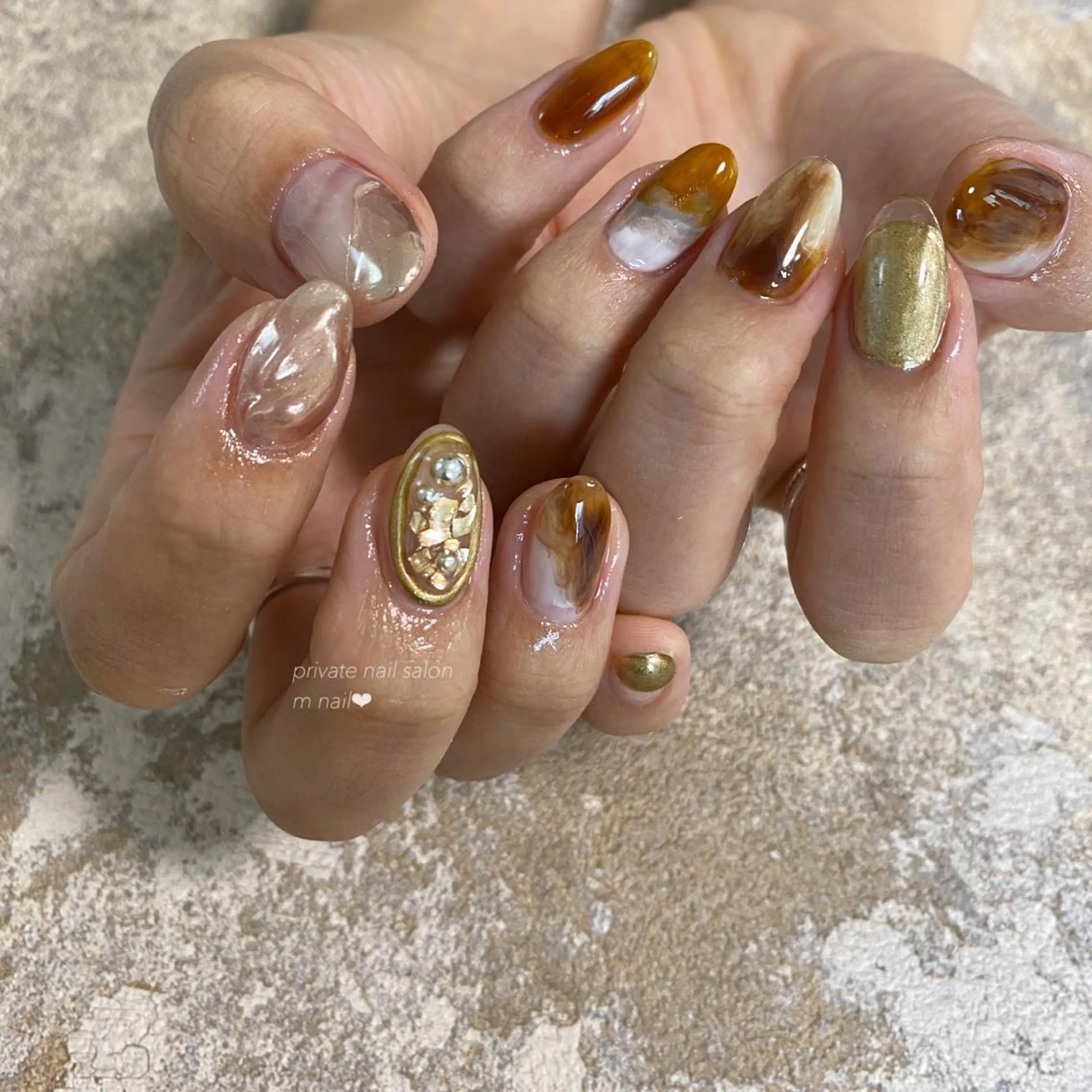 ネイル ハンドネイル 小河原 舞のネイルデザイン