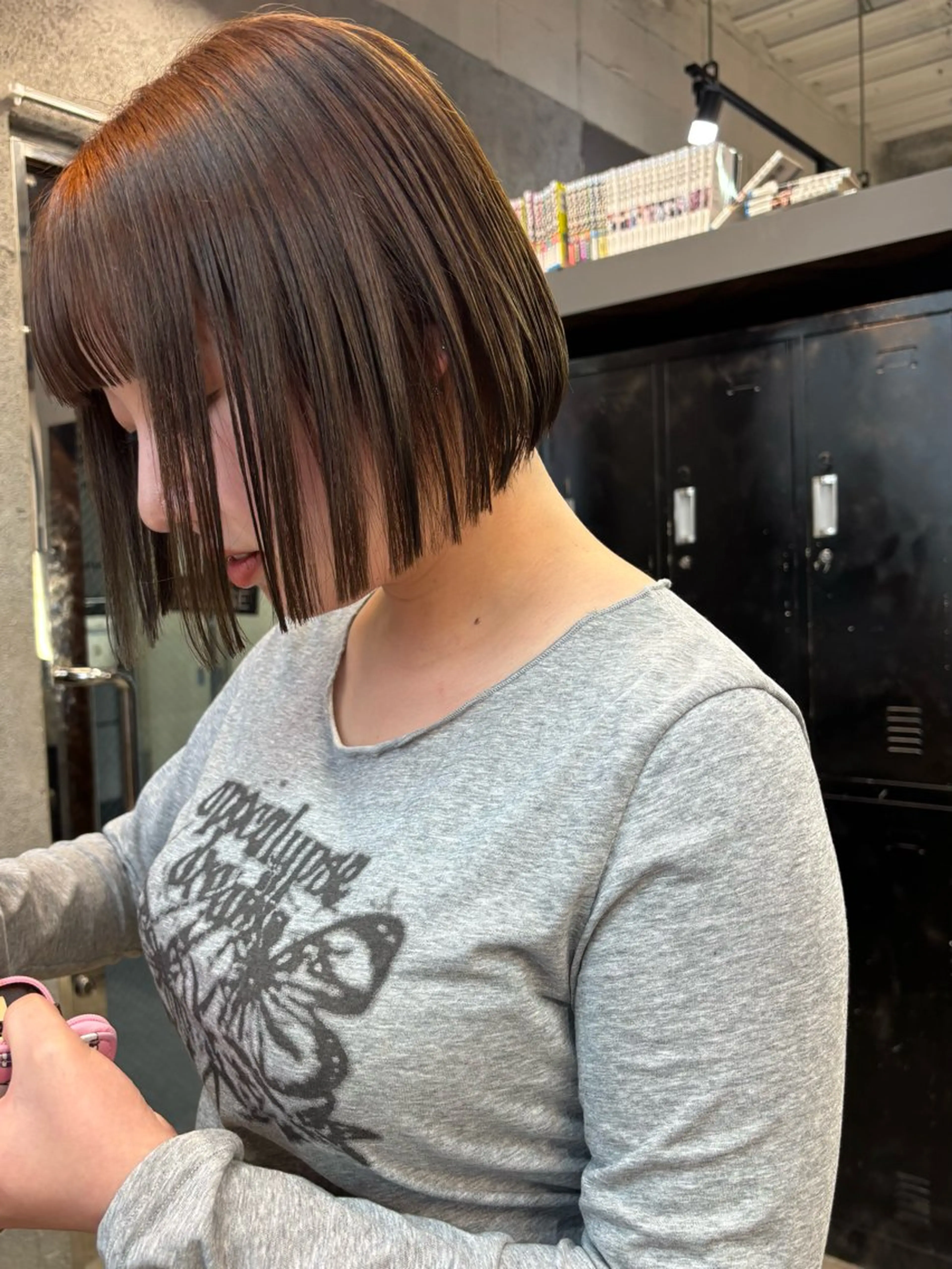 🔸ボブにしたいけどクセでまとまらない方はこちら→《カット+美髪縮毛矯正+カラー+バイカルテtr》の写真