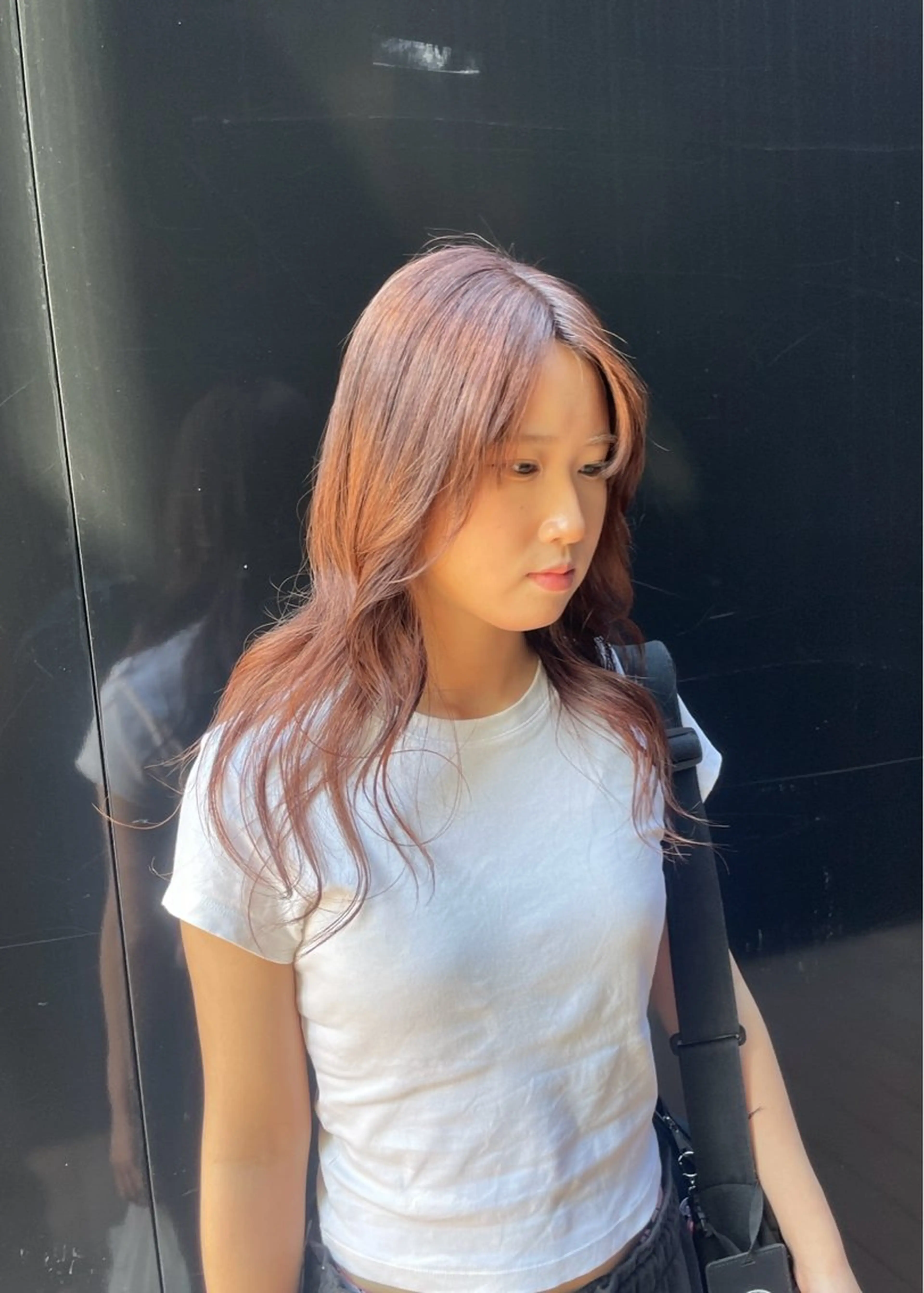 ロング 🎨ハイライト･ ハイトーン/近藤怜那のヘアスタイル