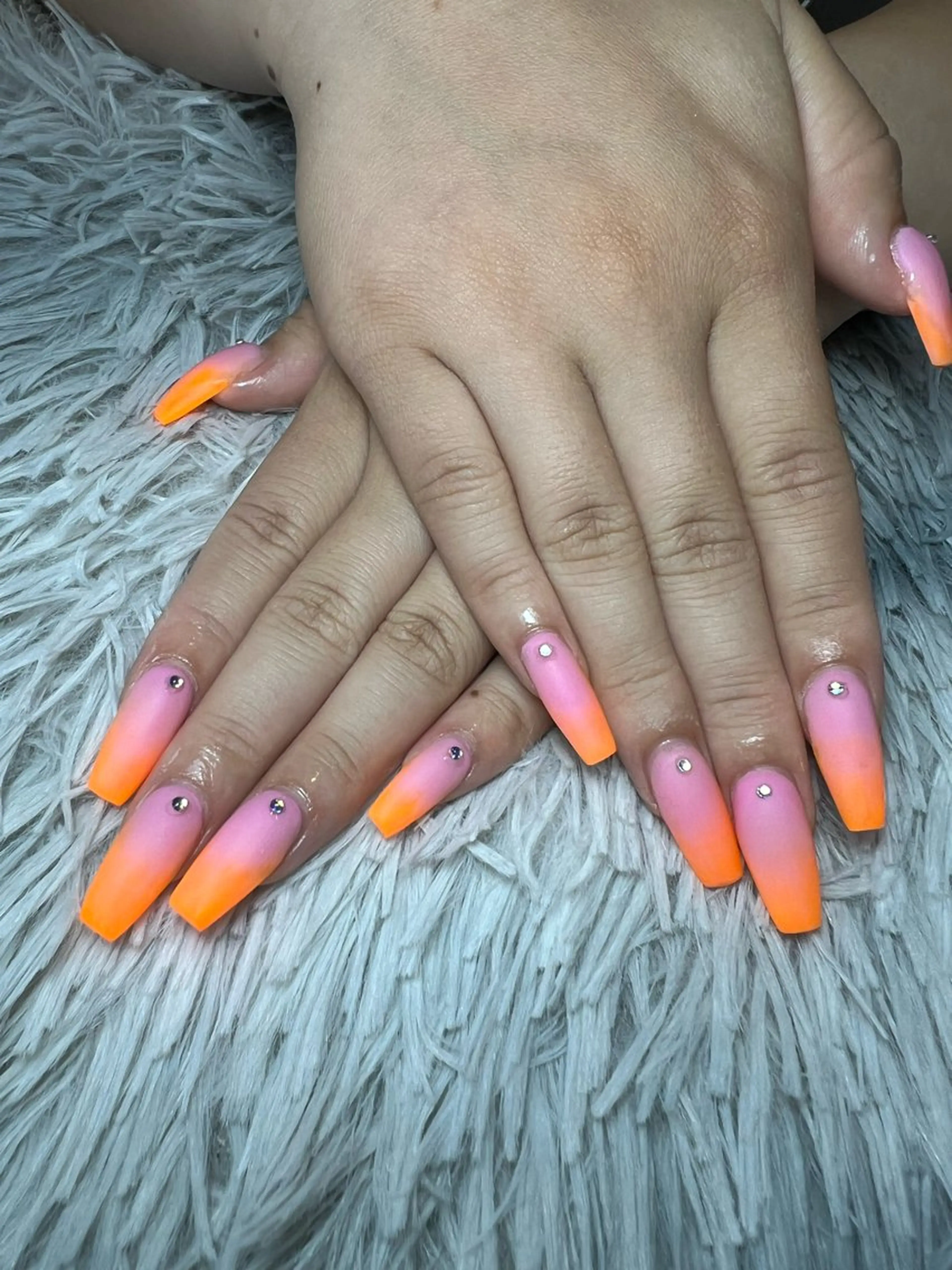 ネイル スカルプネイル 夏ネイル ハンドネイル シェヌネイル JURAのネイルデザイン