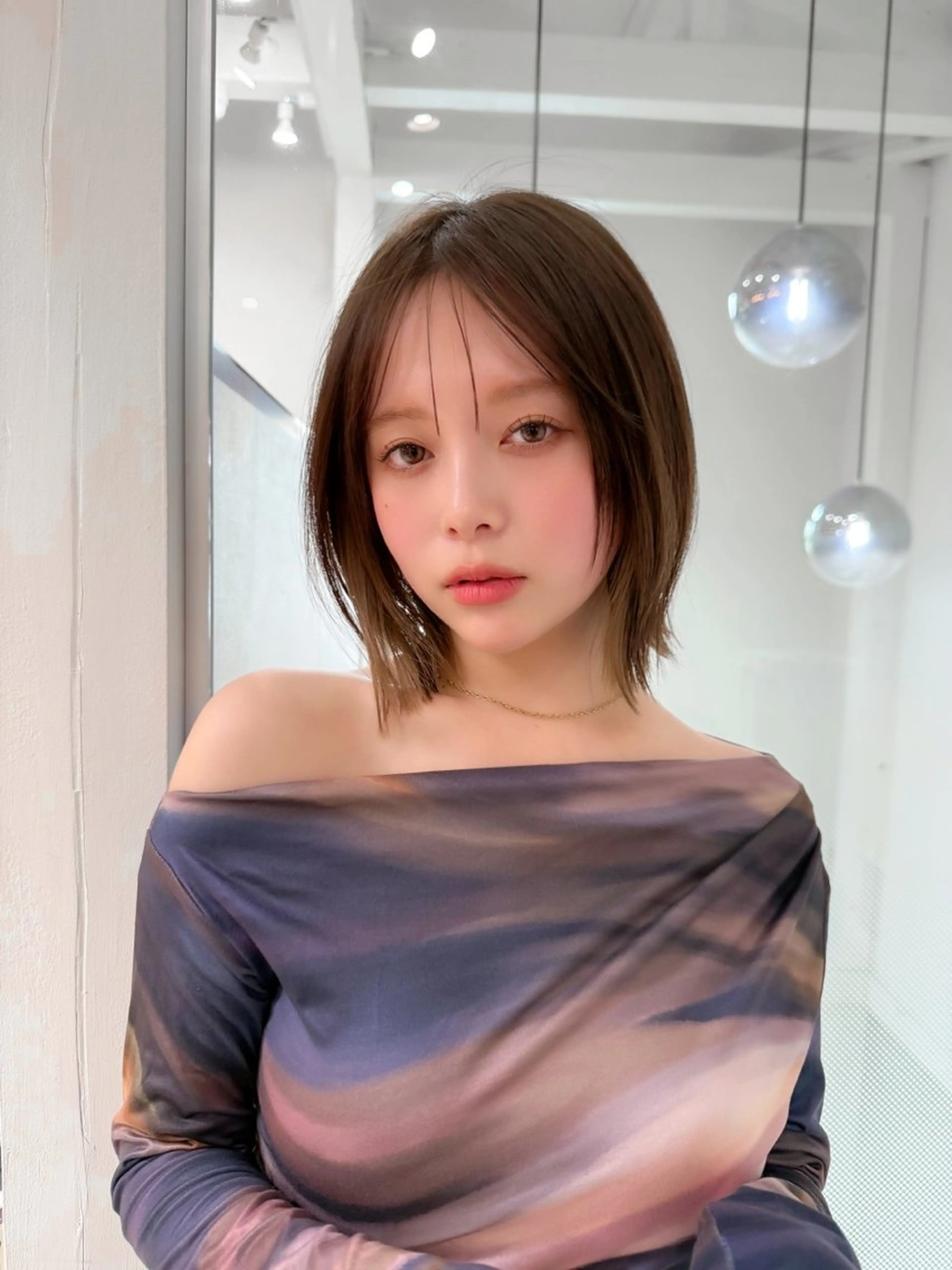 ショート カラー Lond enikaのヘアスタイル