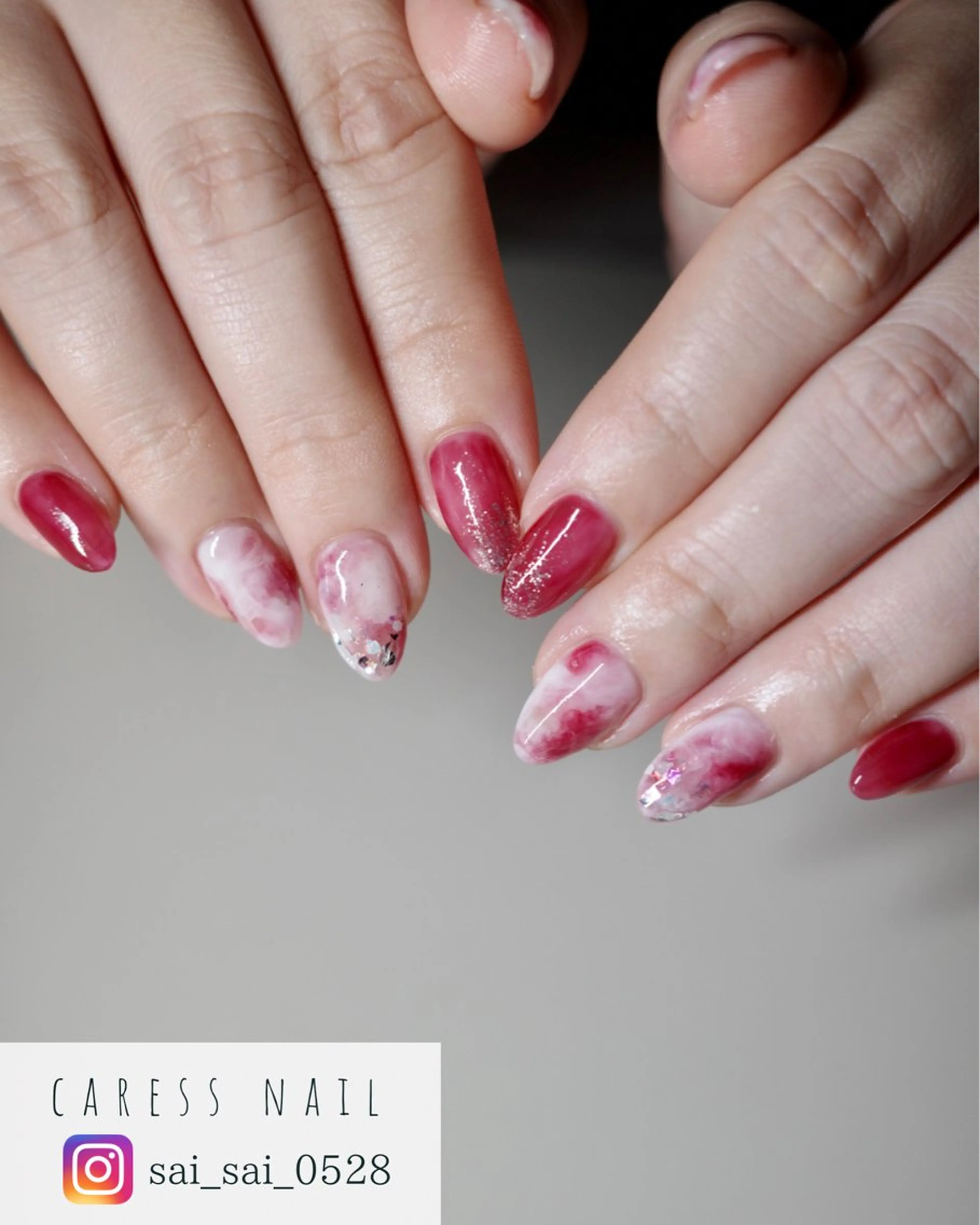 ネイル caress  nail カレスネイル　代々木上原所属・カレスネイル さいのネイルデザイン