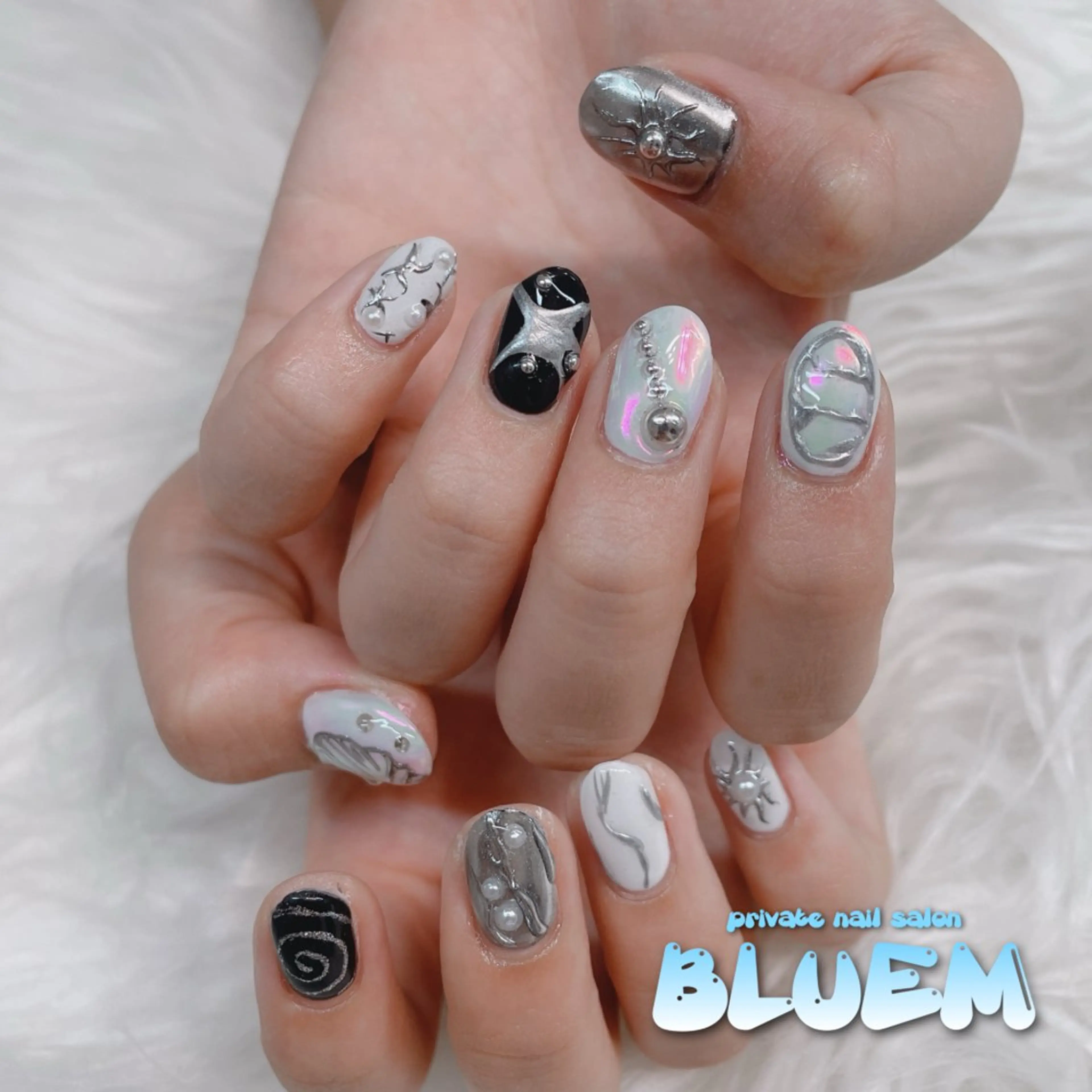 ネイル ハンドネイル BLUEM所属・BLUEM さやかのネイルデザイン