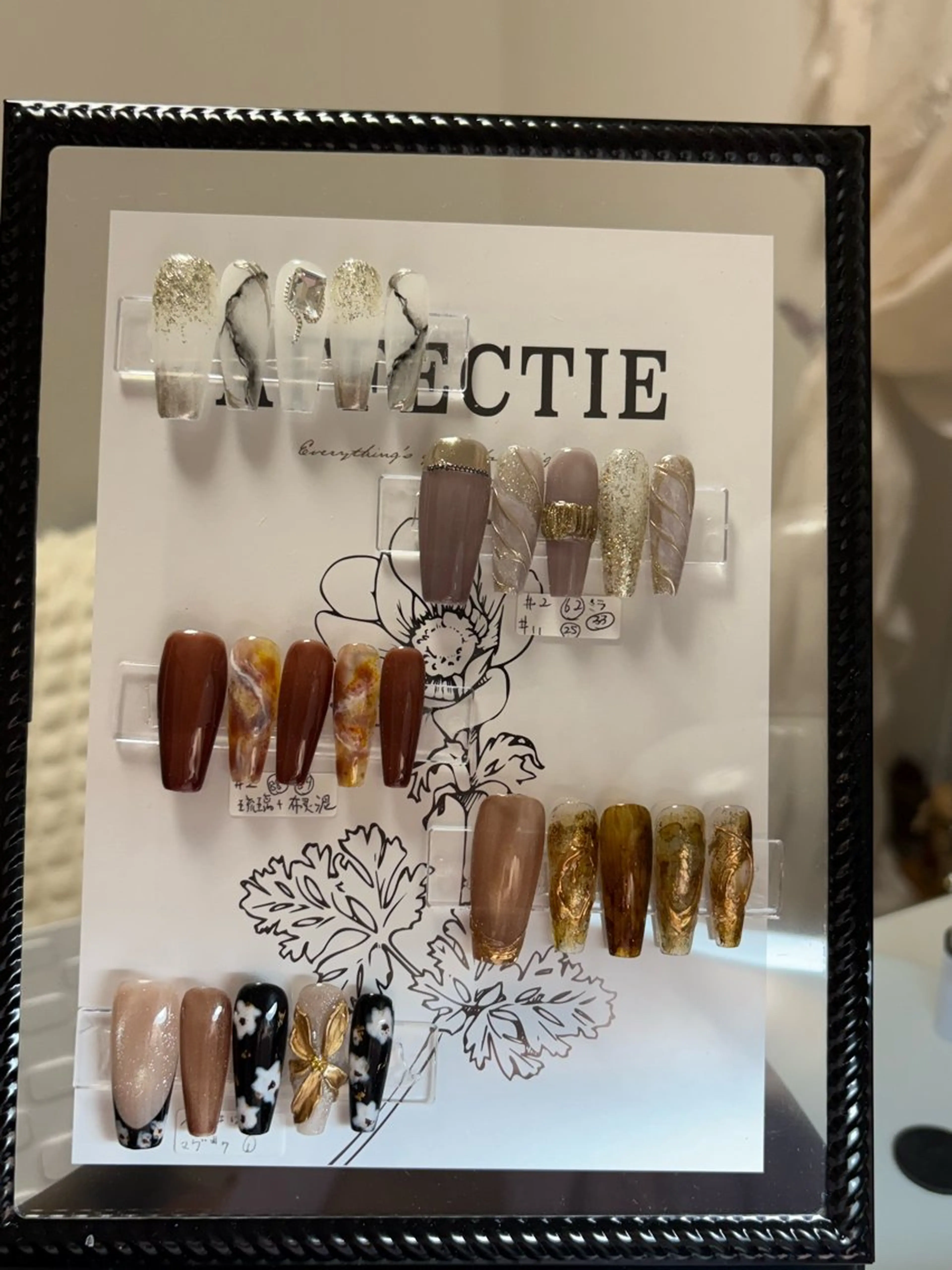 ニュアンスネイルの写真