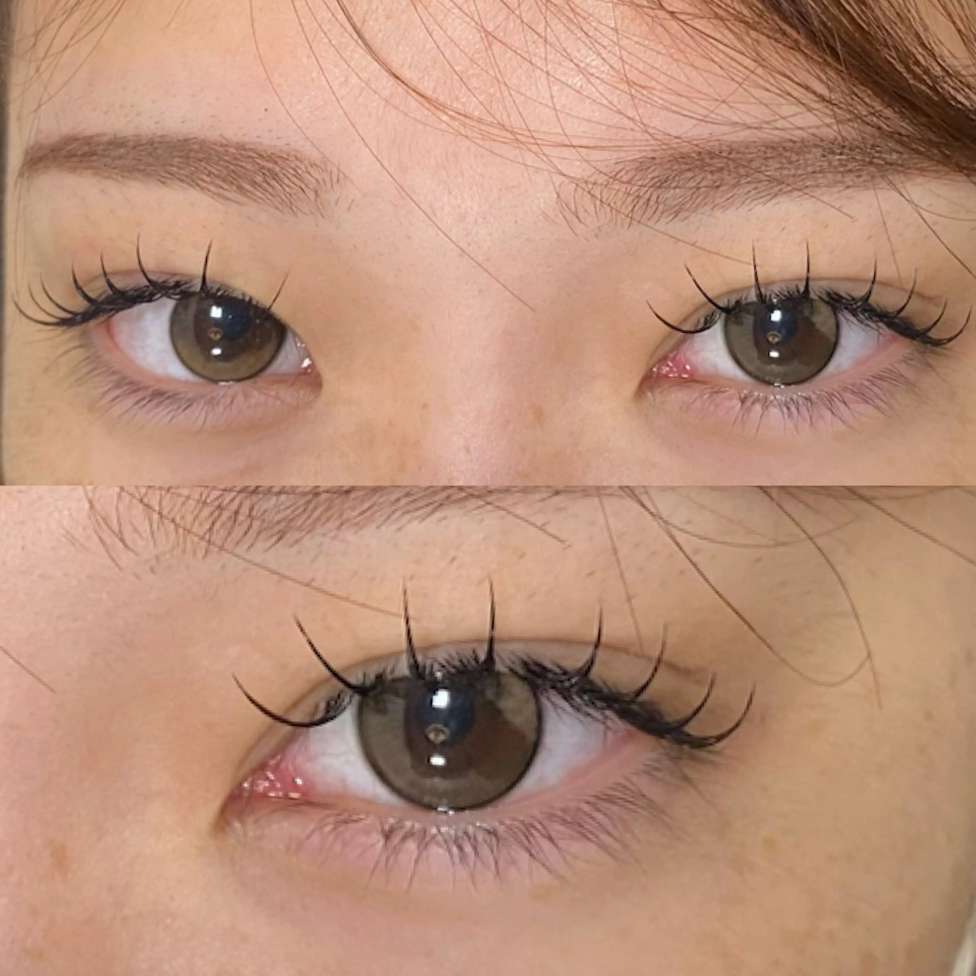 マツエク・マツパ Cカール ナチュラル マツエク nail&eye beauty ORB所属・干場 れいのマツエク・マツパデザイン