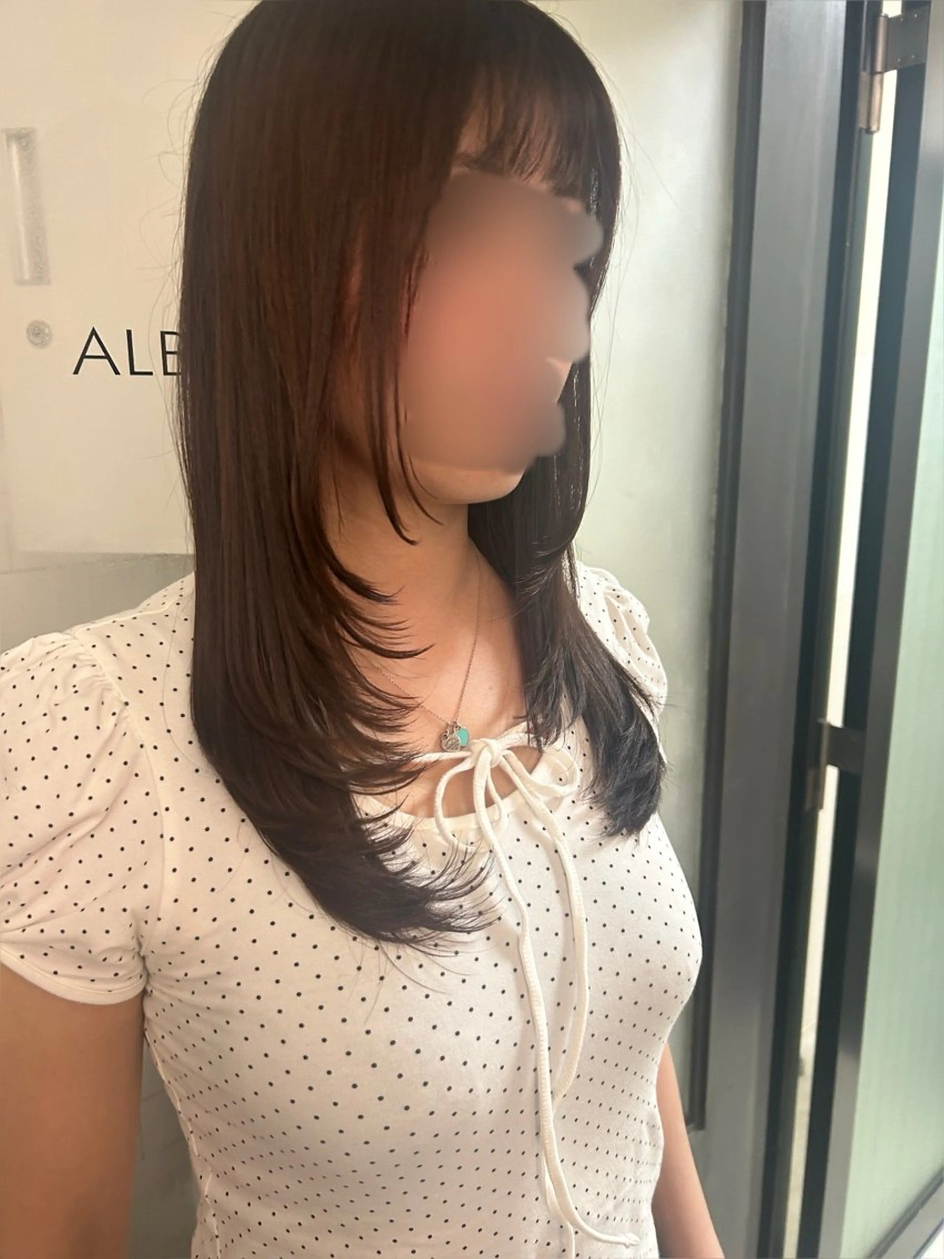 ロング カラー レイヤーカット IT by ALBUMあいりのヘアスタイル