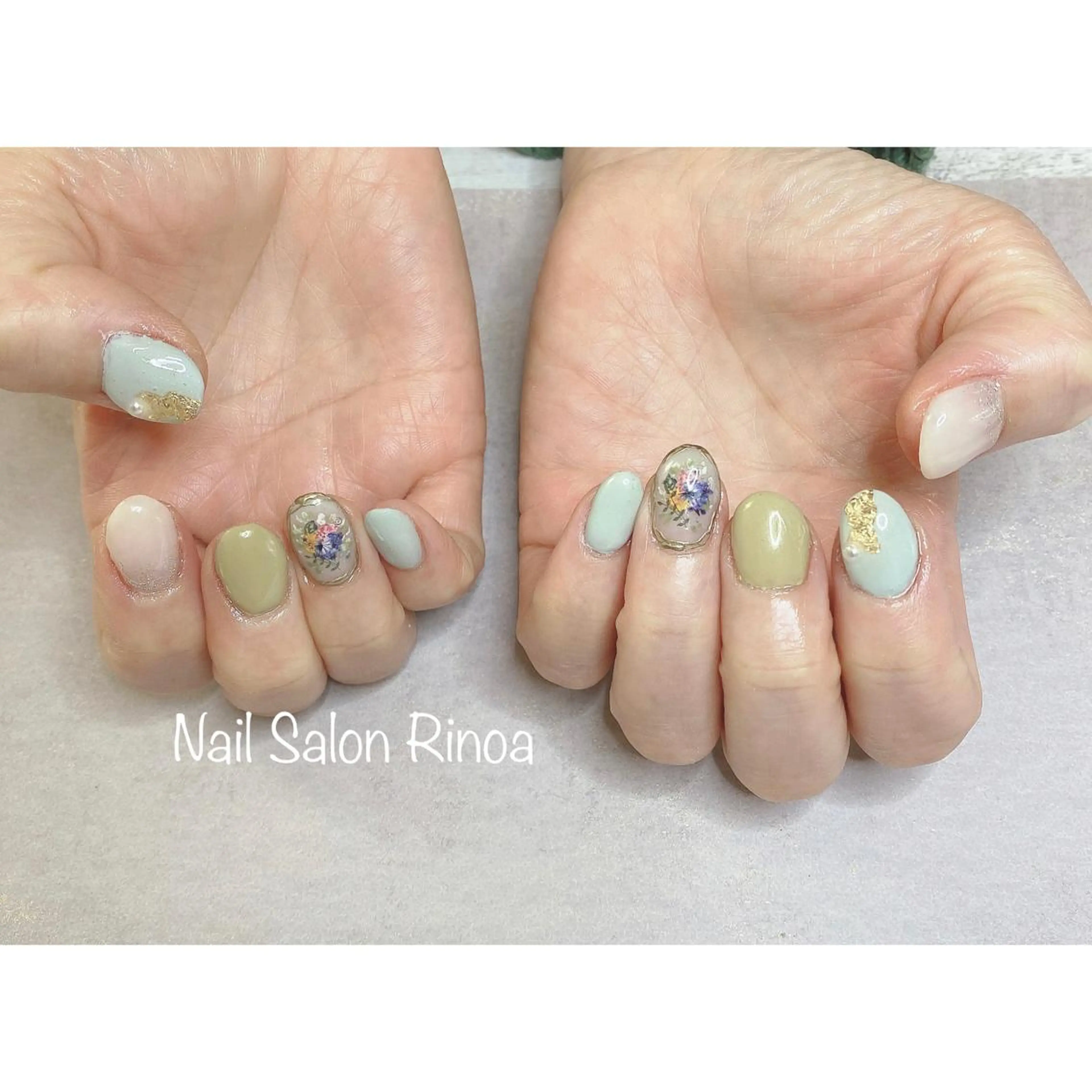 ネイル Nail Salon Rinoaのネイルデザイン