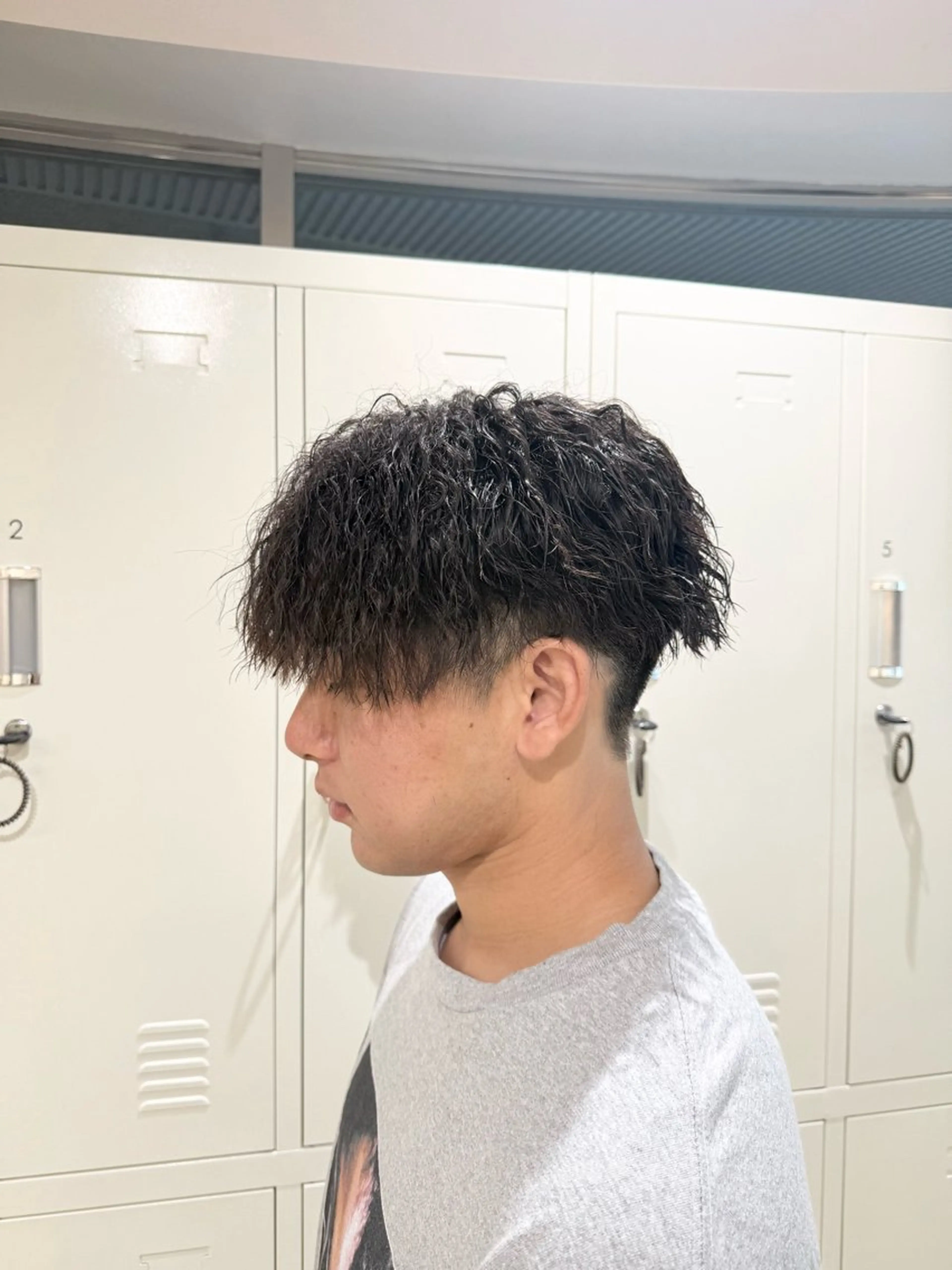 【‼️先着5名様限定‼️10月限定🙌🏻🙌🏻】【メンズカット➕ツイストパーマ】Men'sパーマ👦🏻¥3,300の写真