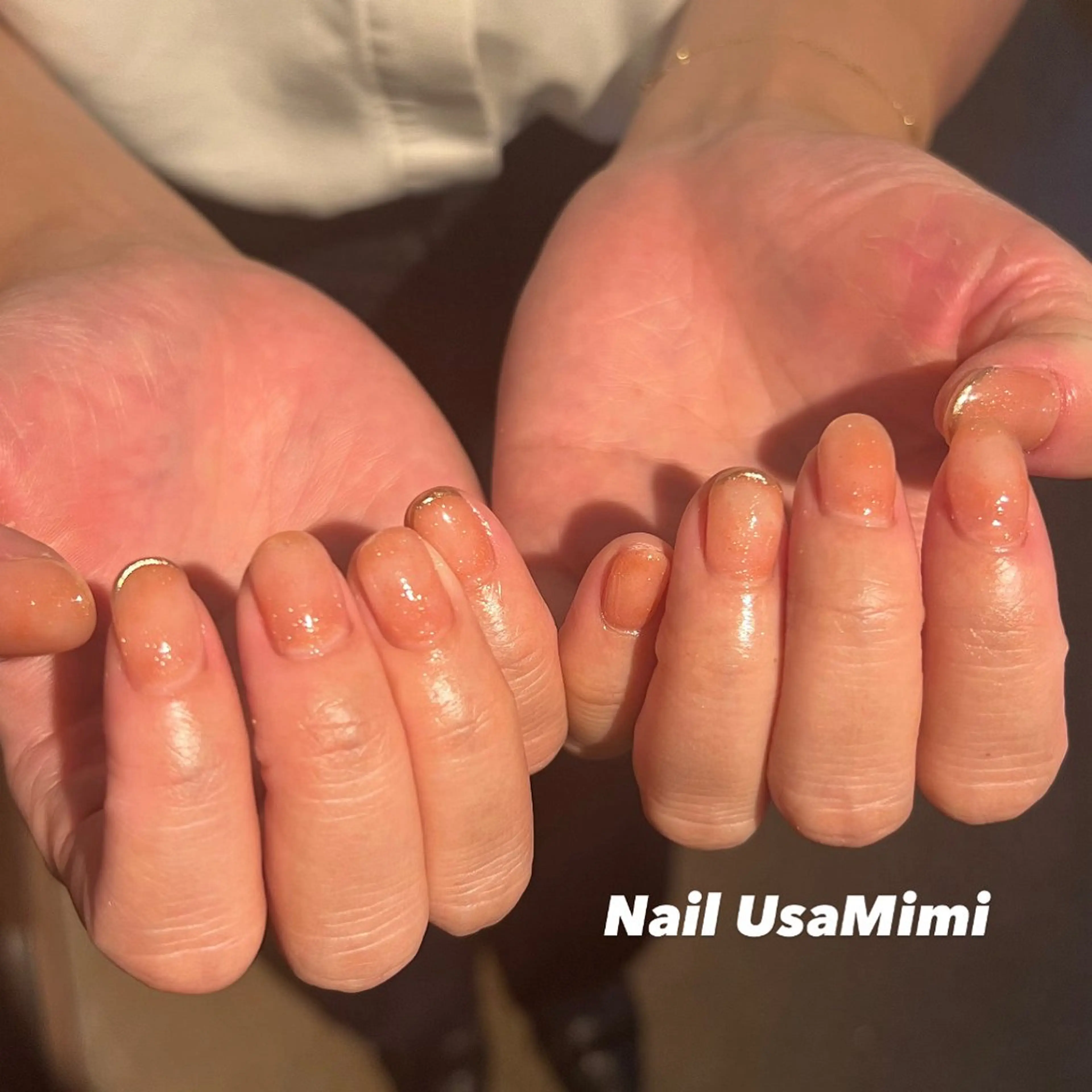 ネイル ジェルネイル マグネットネイル 持ち込み ニュアンスネイル ワンカラーネイル ハンドネイル 本町NailUsa Mimi RIKOのネイルデザイン
