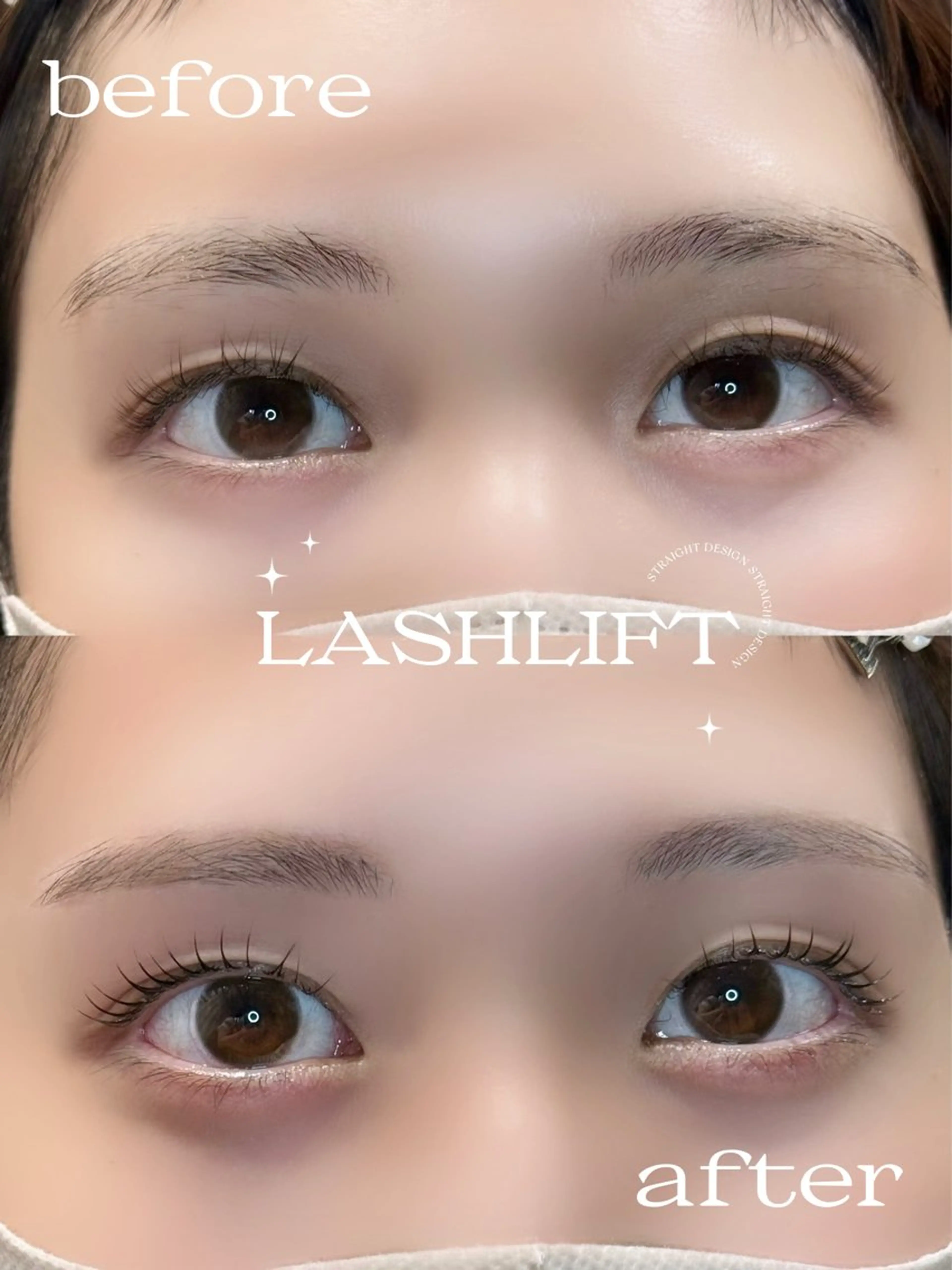 🍇《まつ毛パーマ＋眉WAX》当日予約限定‼️間引きありの写真