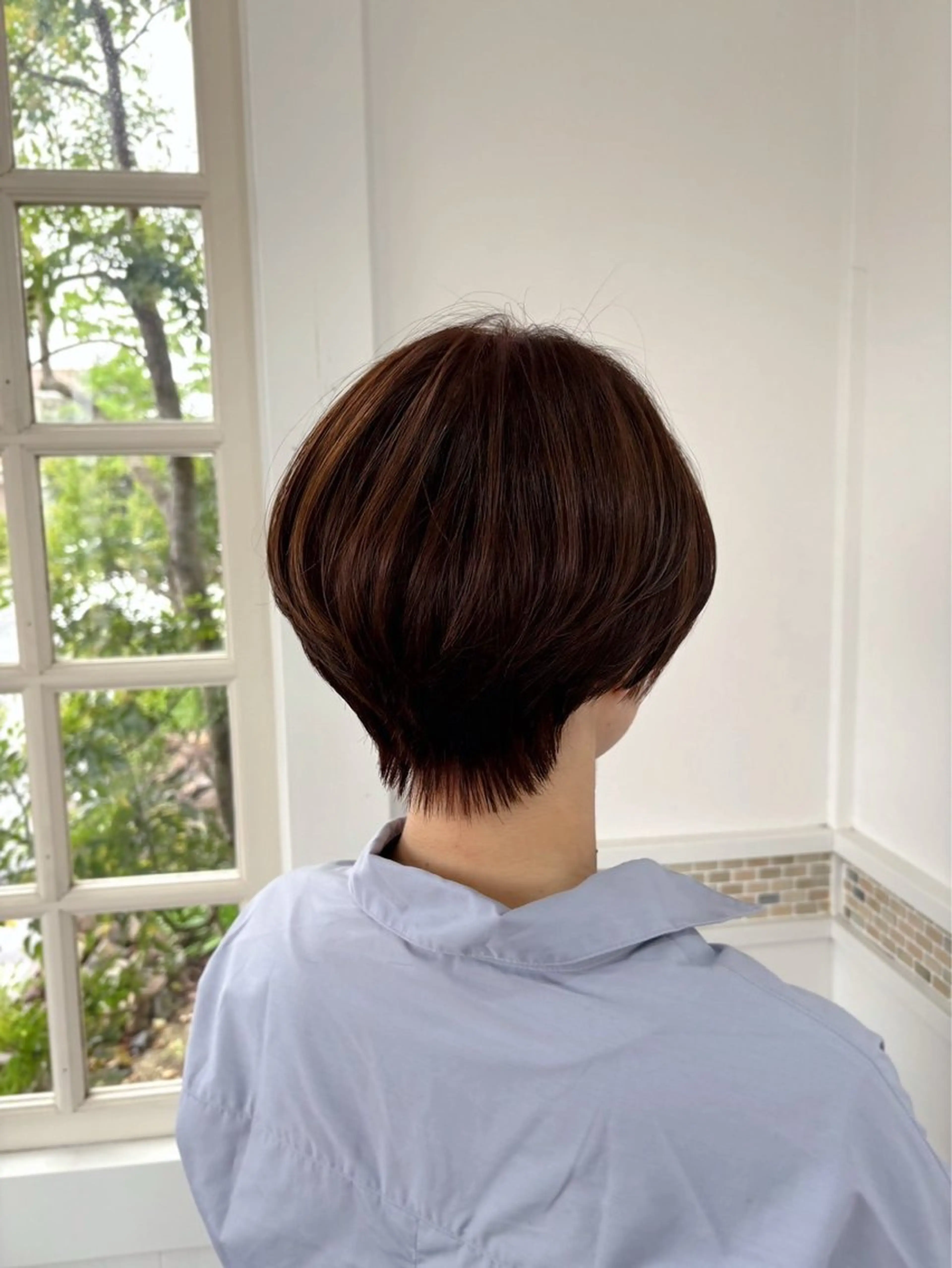 ショート カラー ショートヘア 田中 悠之のヘアスタイル