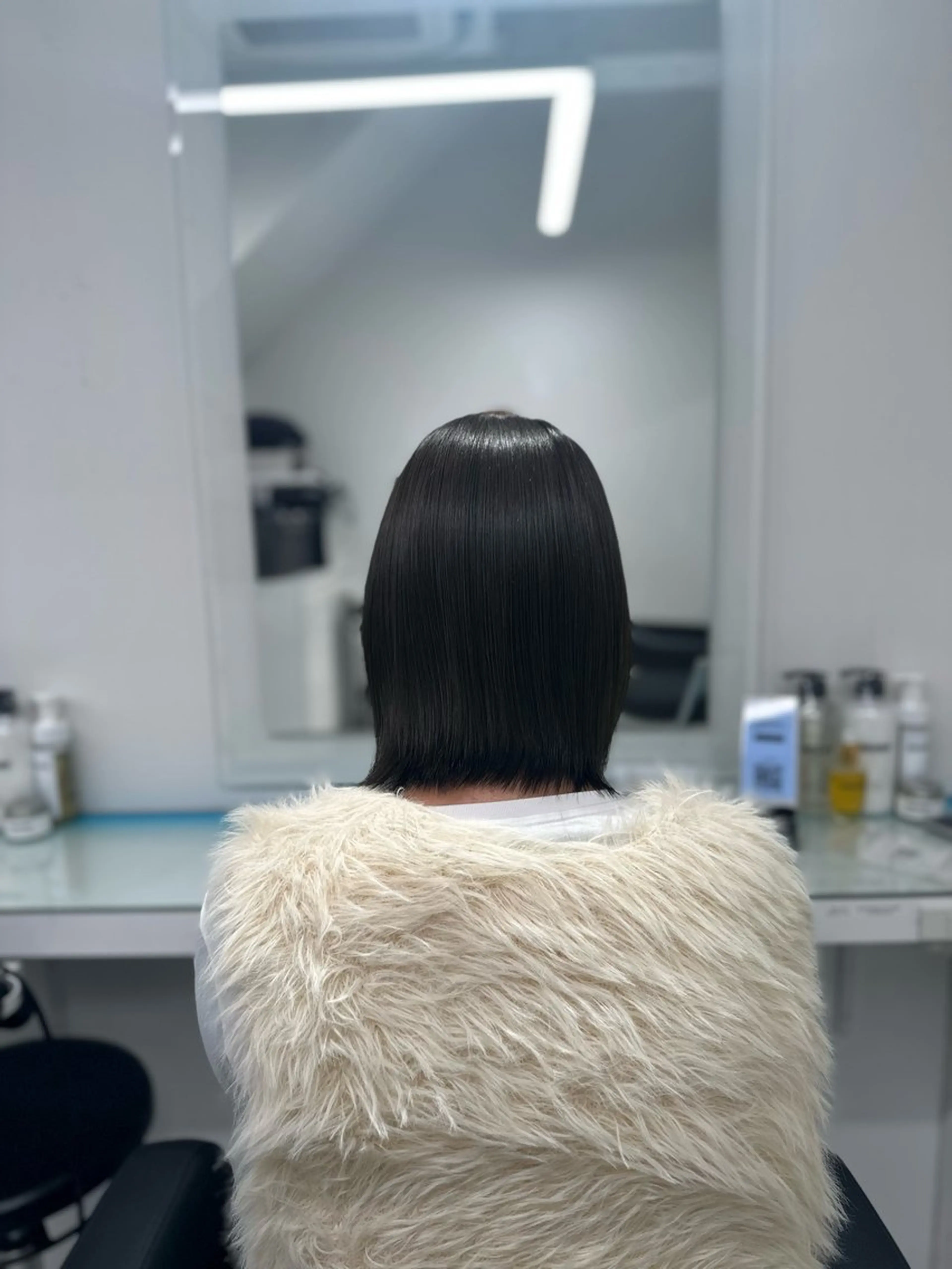 ミディアム カット ヘアカラー トリートメント 💖ベージュ💖 MEARIのヘアスタイル