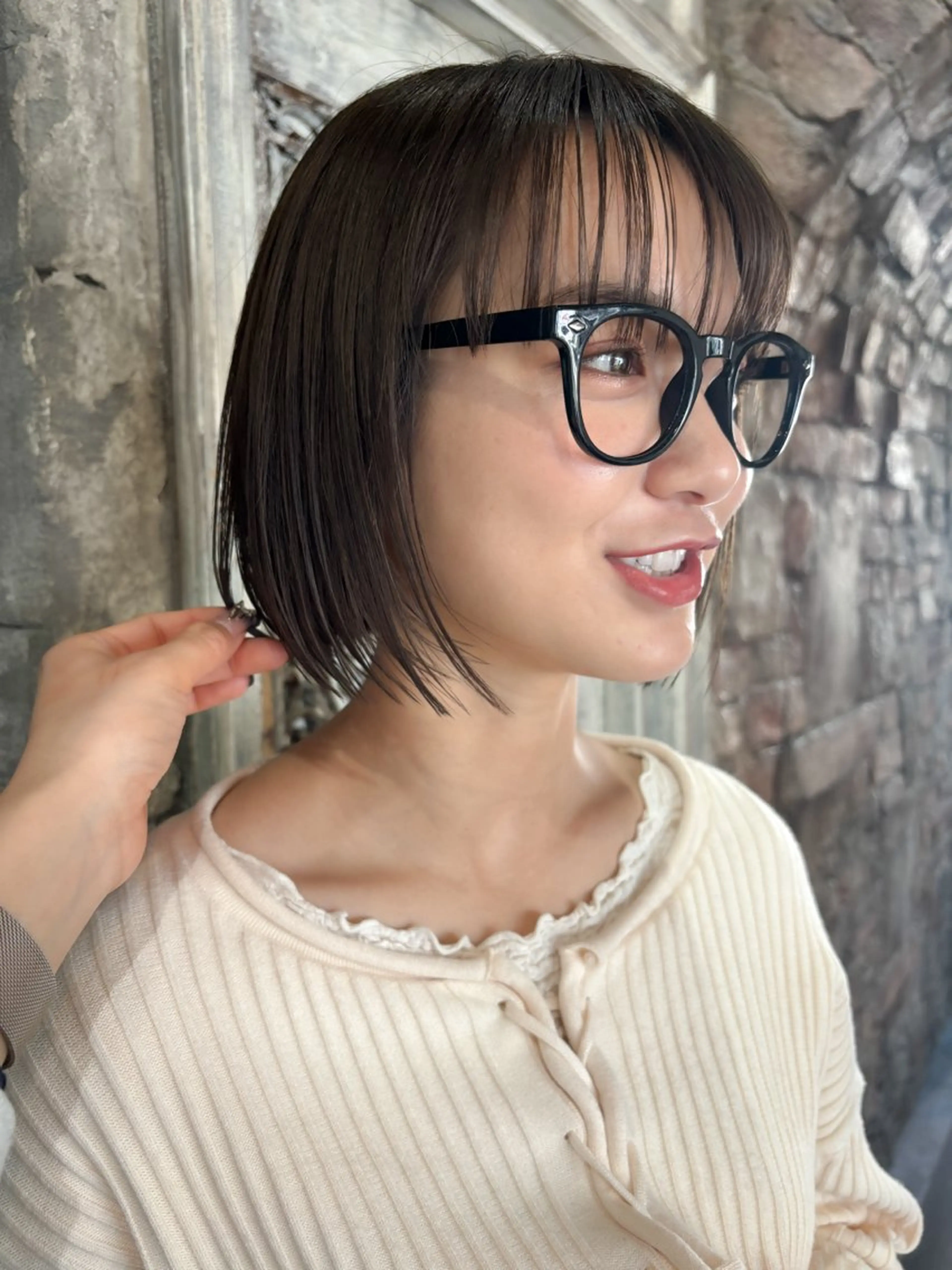 ショート MINX青山店所属・結莉/ボブ/ 縮毛矯正のヘアスタイル