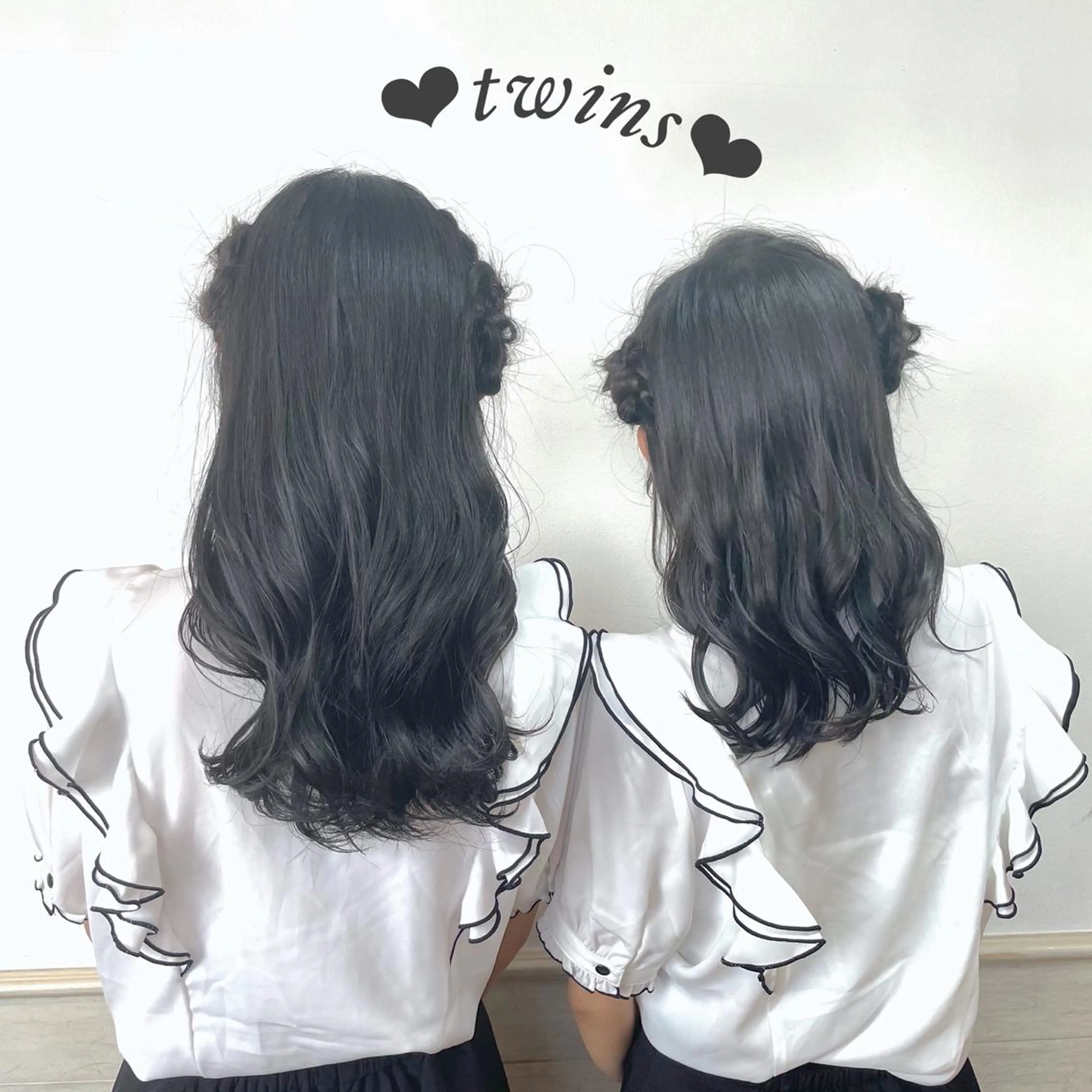 ロング ヘアアレンジ ヘアセット 💖透明感カラー💖 坂本万由子のヘアスタイル