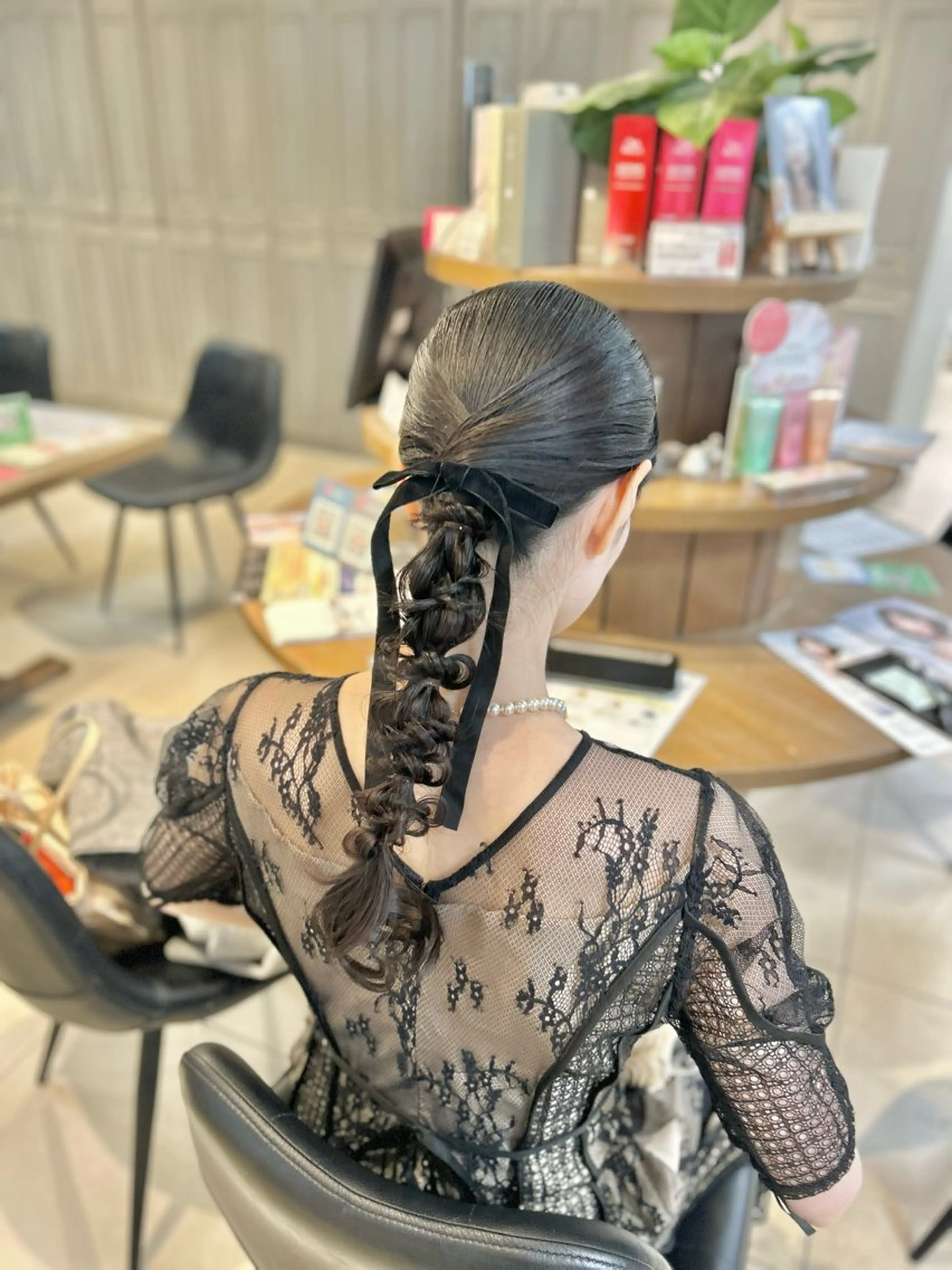 ロング ヘアアレンジ 清水 楓夏のヘアスタイル
