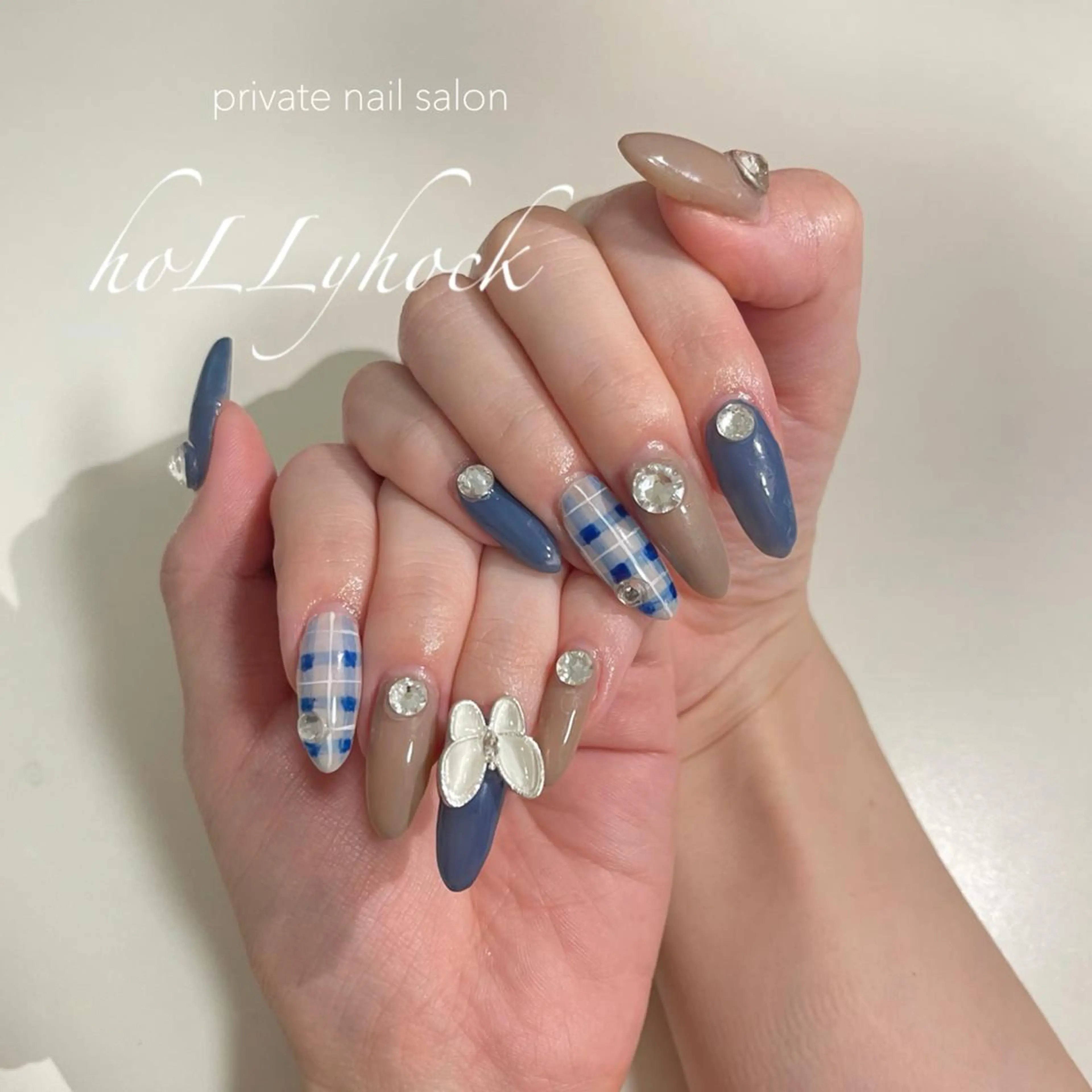 ネイル アートネイル ハンドネイル nail salon hoLLyhockのネイルデザイン