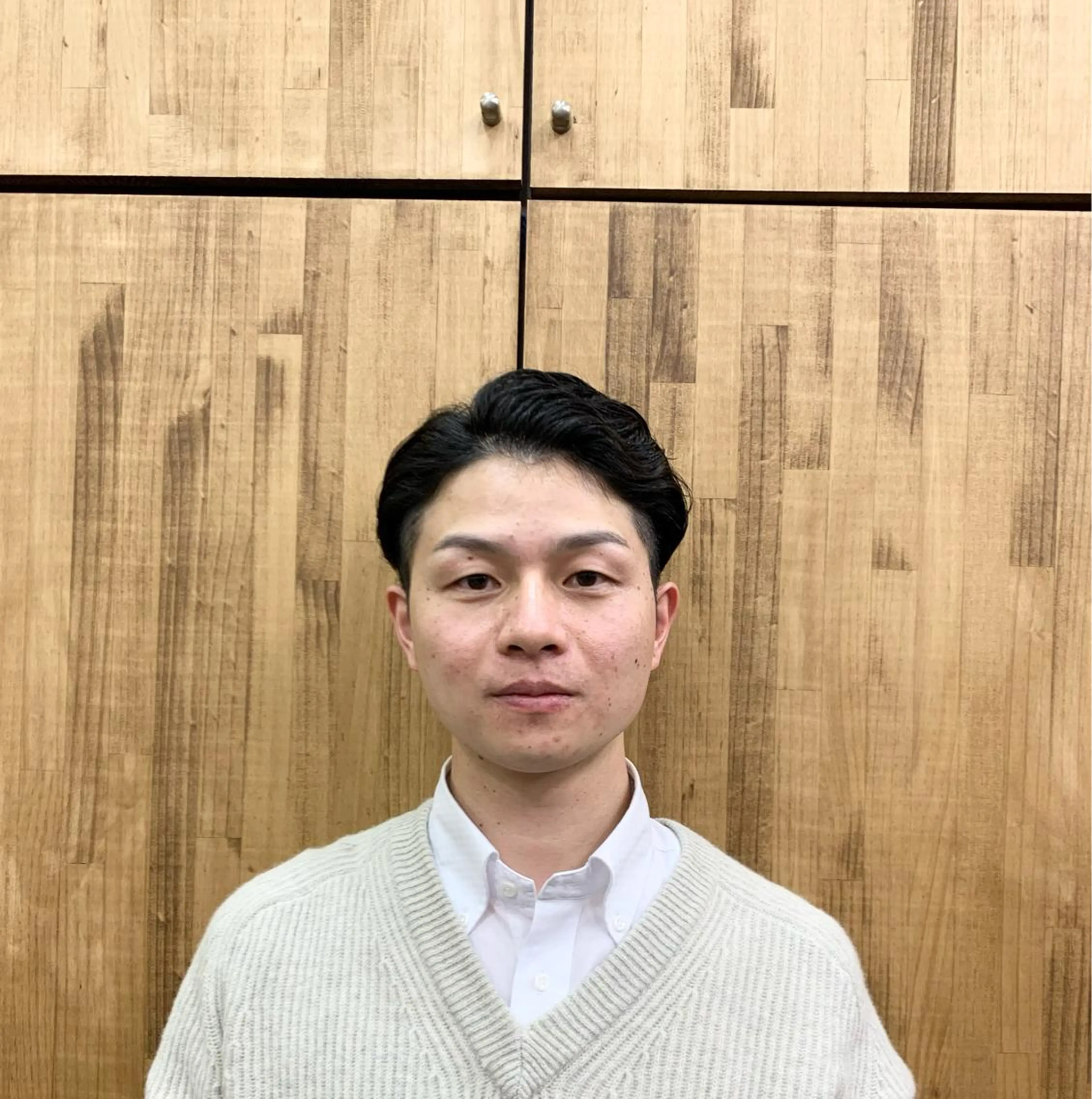 ショート パーマ メンズ メンズパーマ くせ毛 牧野 滉平のヘアスタイル