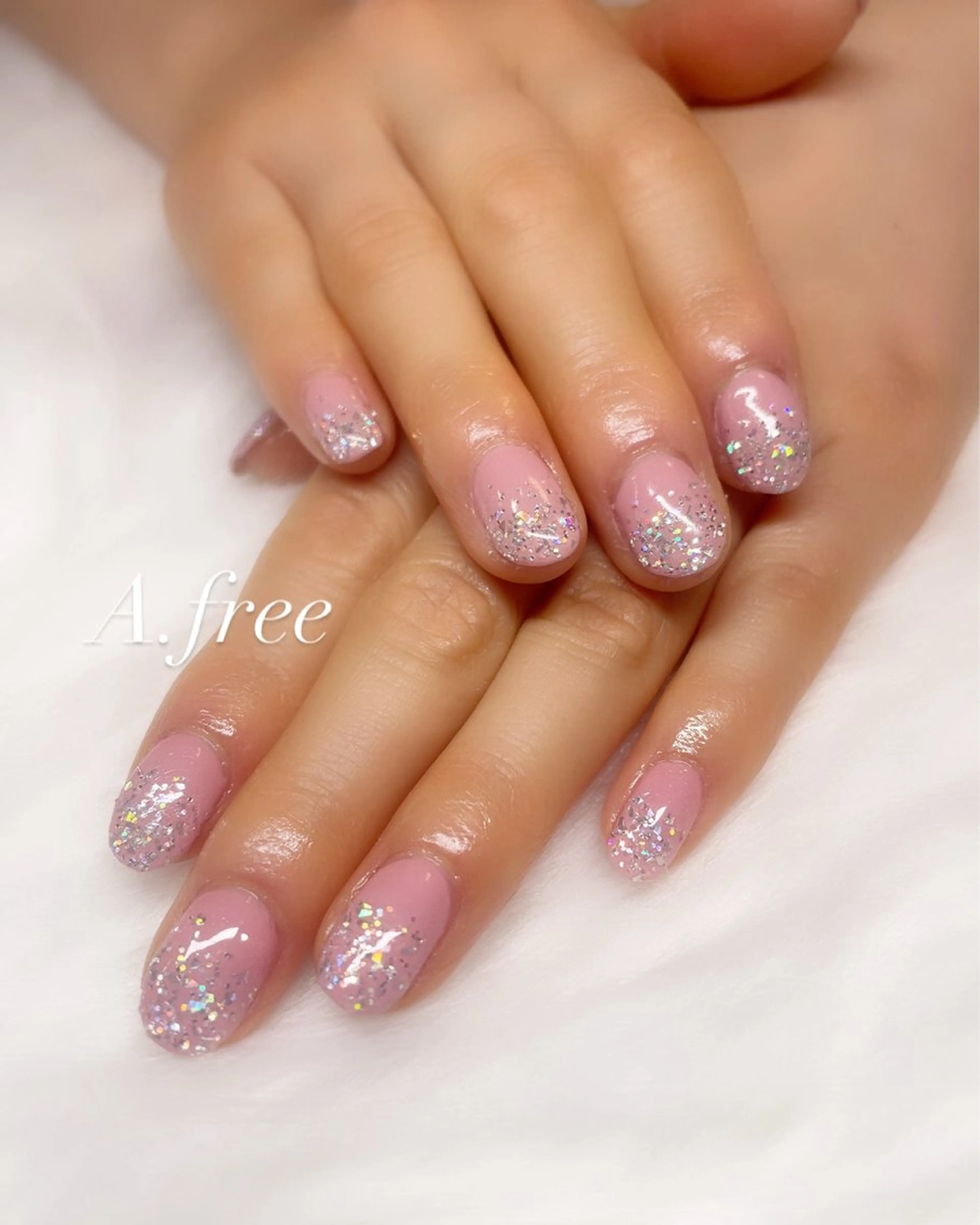 ネイル ハンドネイル A.free✧*｡ アレルギー対応✧*｡のネイルデザイン