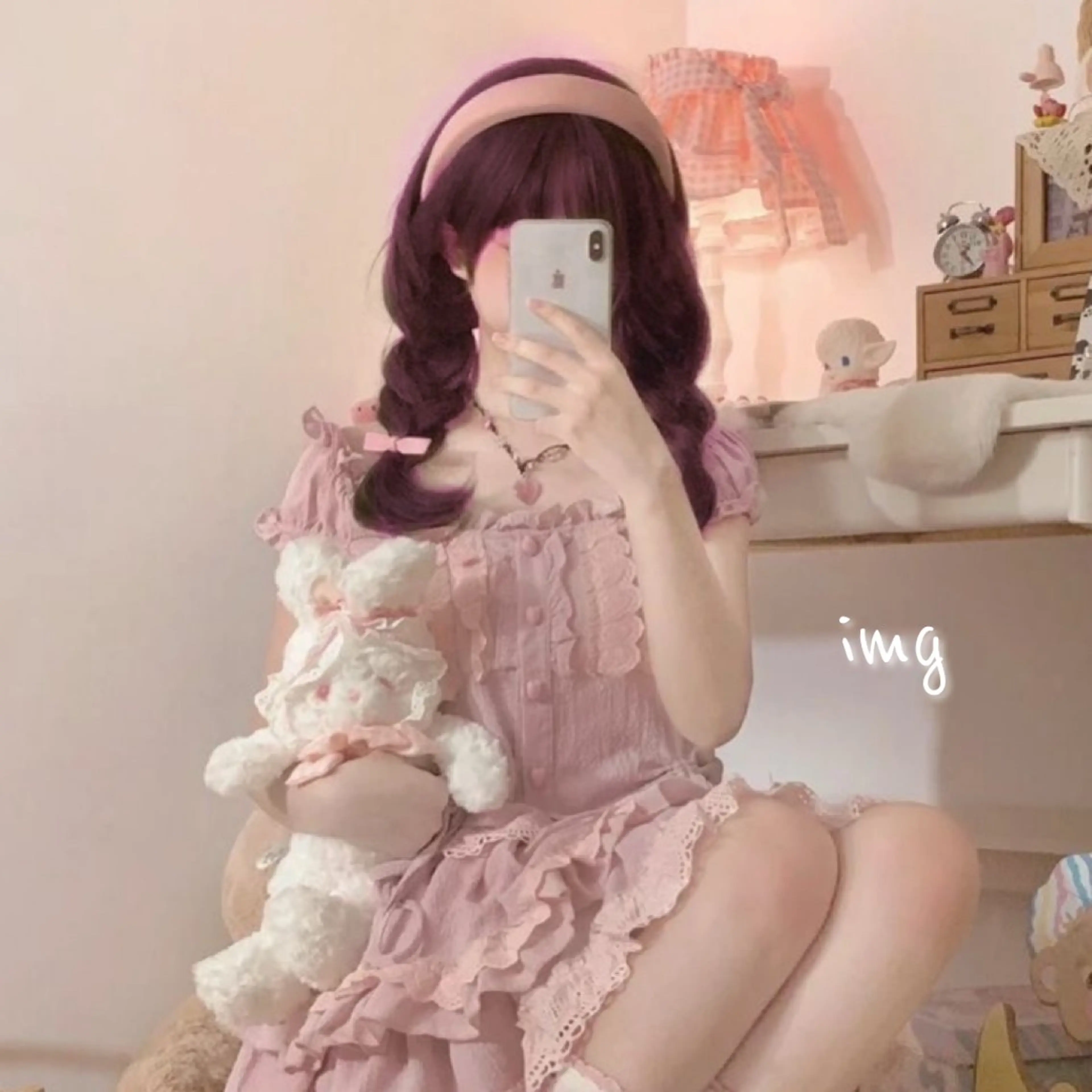 ロング カラー カット ヘアカラー トリートメント 💗トレンド暖色ヘア Natsumi 💗のヘアスタイル