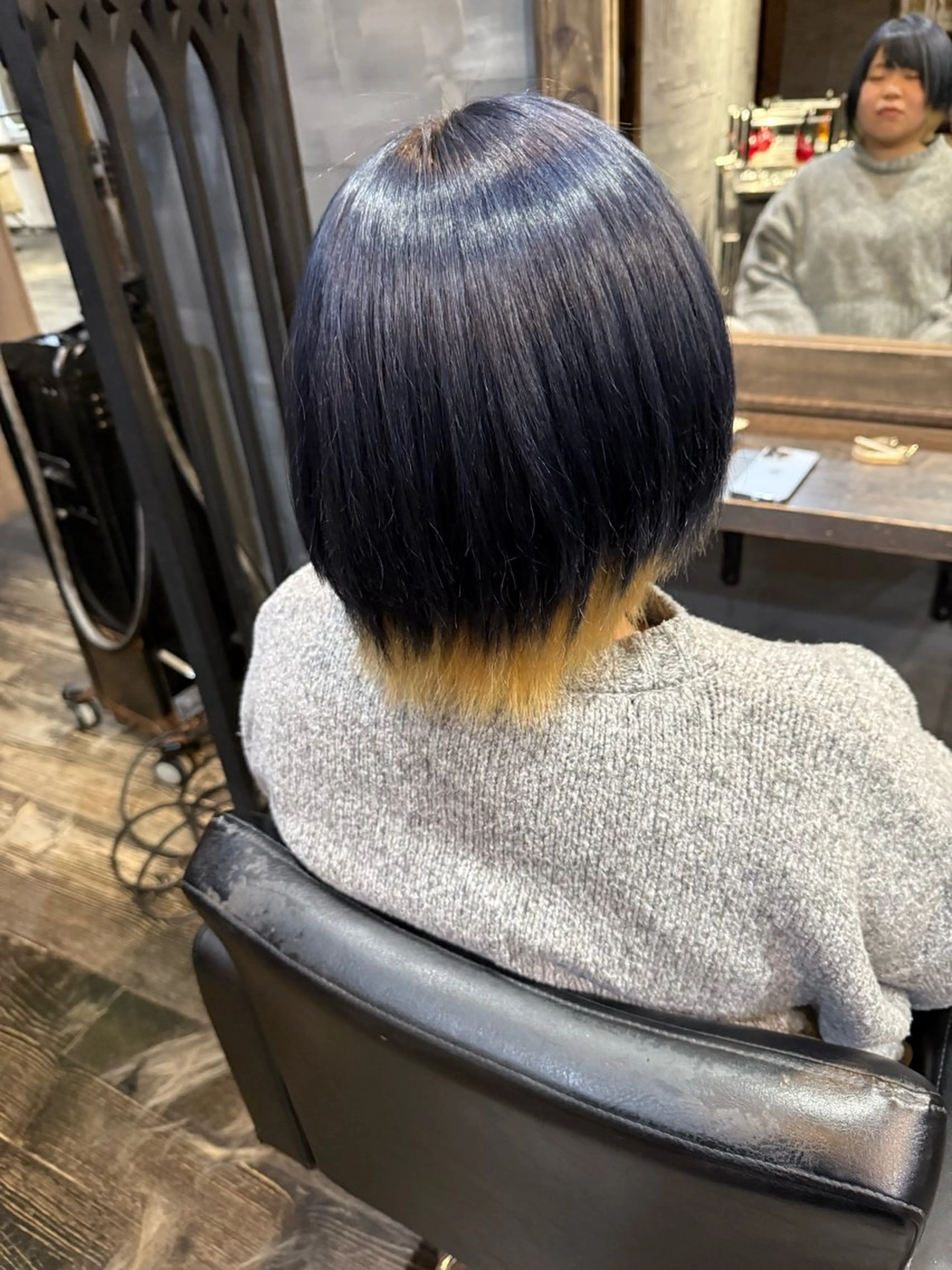 ショート ウルフカット ヘアカラー トリートメント HAIR SALON M Fe's 池袋所属・モデル募集✨池袋M Fe's🖤はるなのヘアスタイル