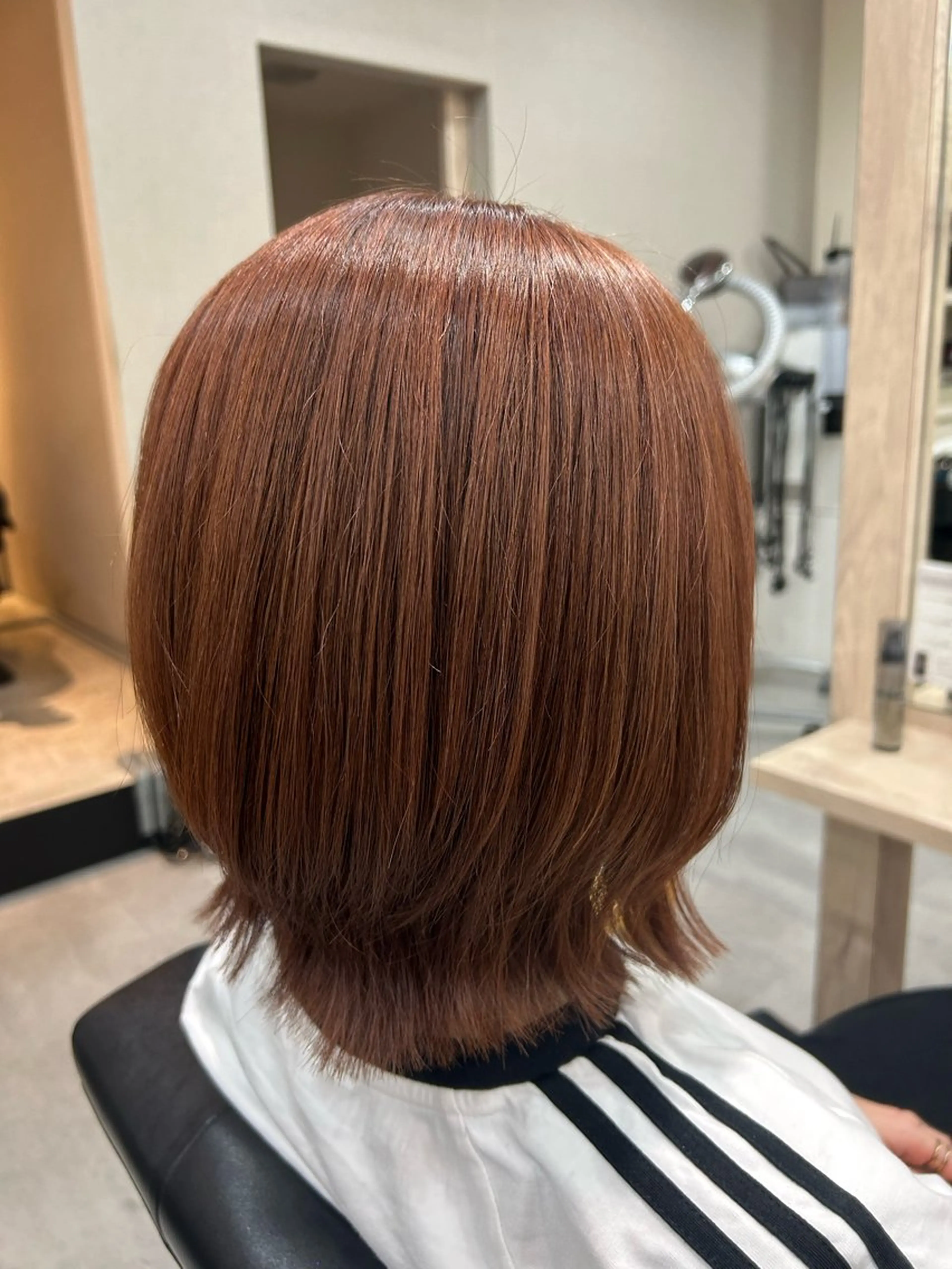 ミディアム 村上 ななみのヘアスタイル