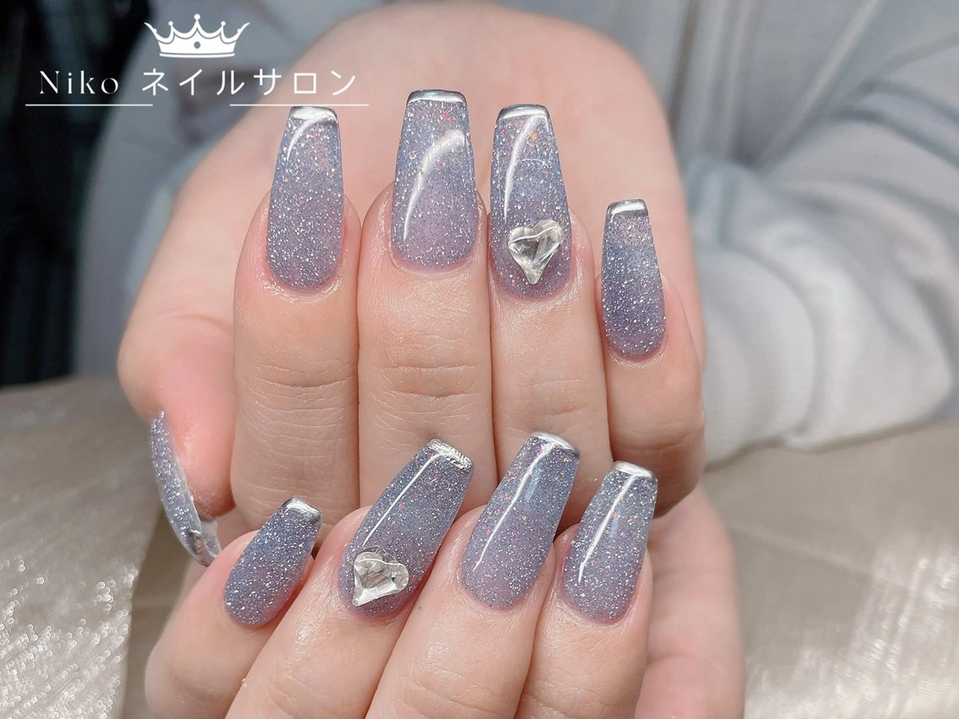 ネイル 長さ出し フットネイル フレンチネイル ジェルネイル 韓国ネイル ハンドネイル Nikoネイルサロン 高田馬場店のネイルデザイン