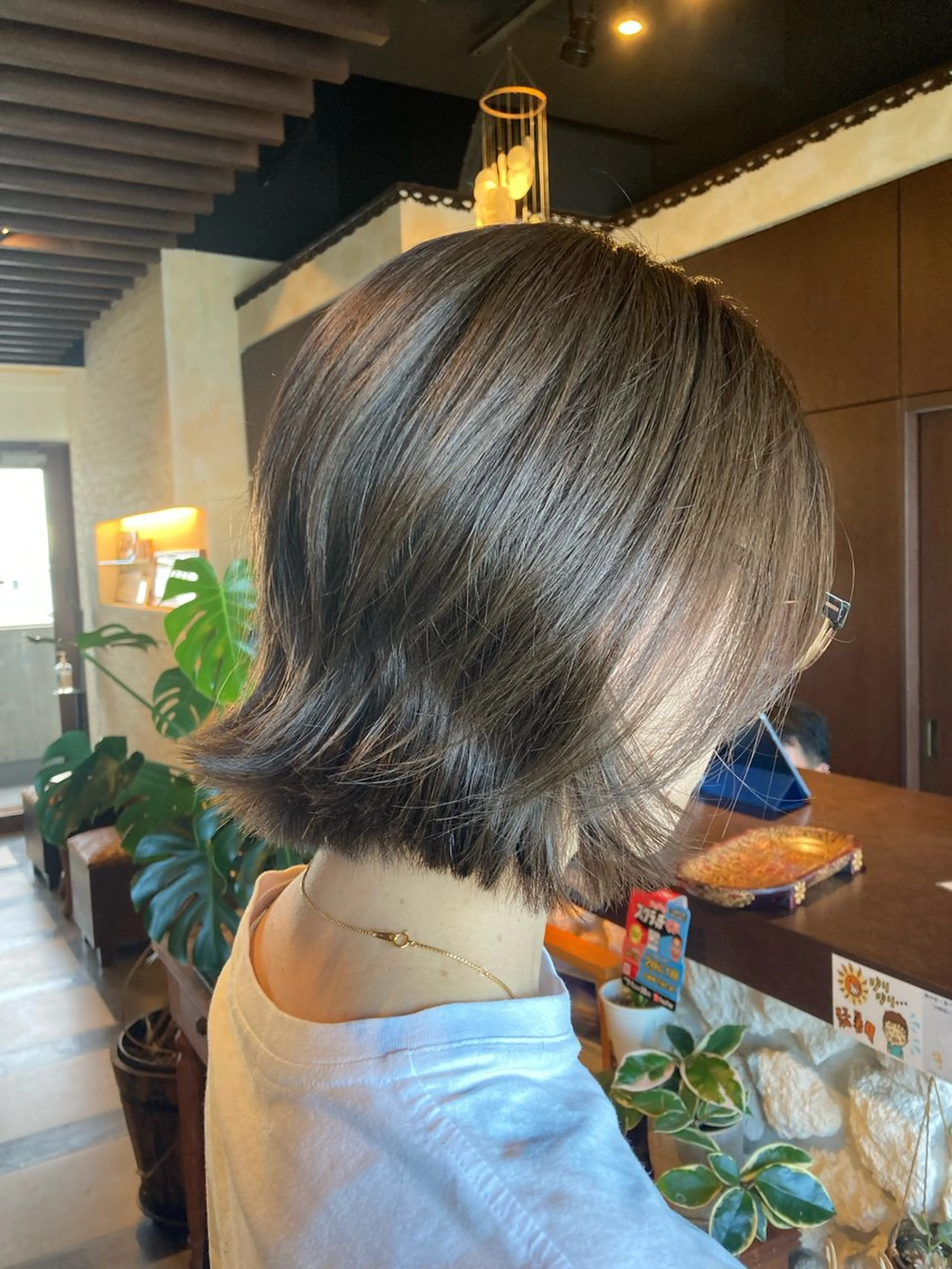 ミディアム カット ヘアカラー 🌙似合わせ専門 照井🌙のヘアスタイル