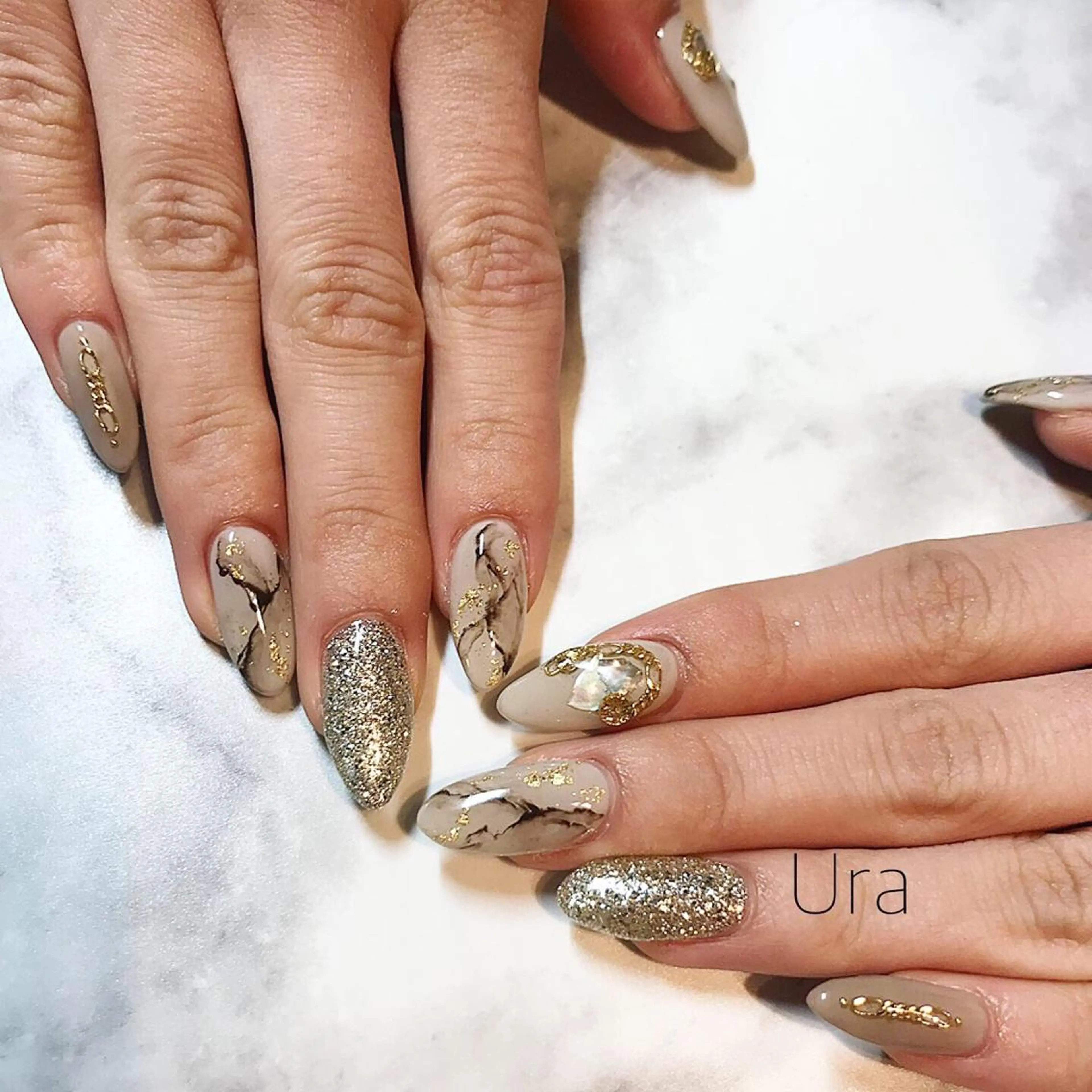 ネイル ハンドネイル UrakoNail 《nail》のネイルデザイン