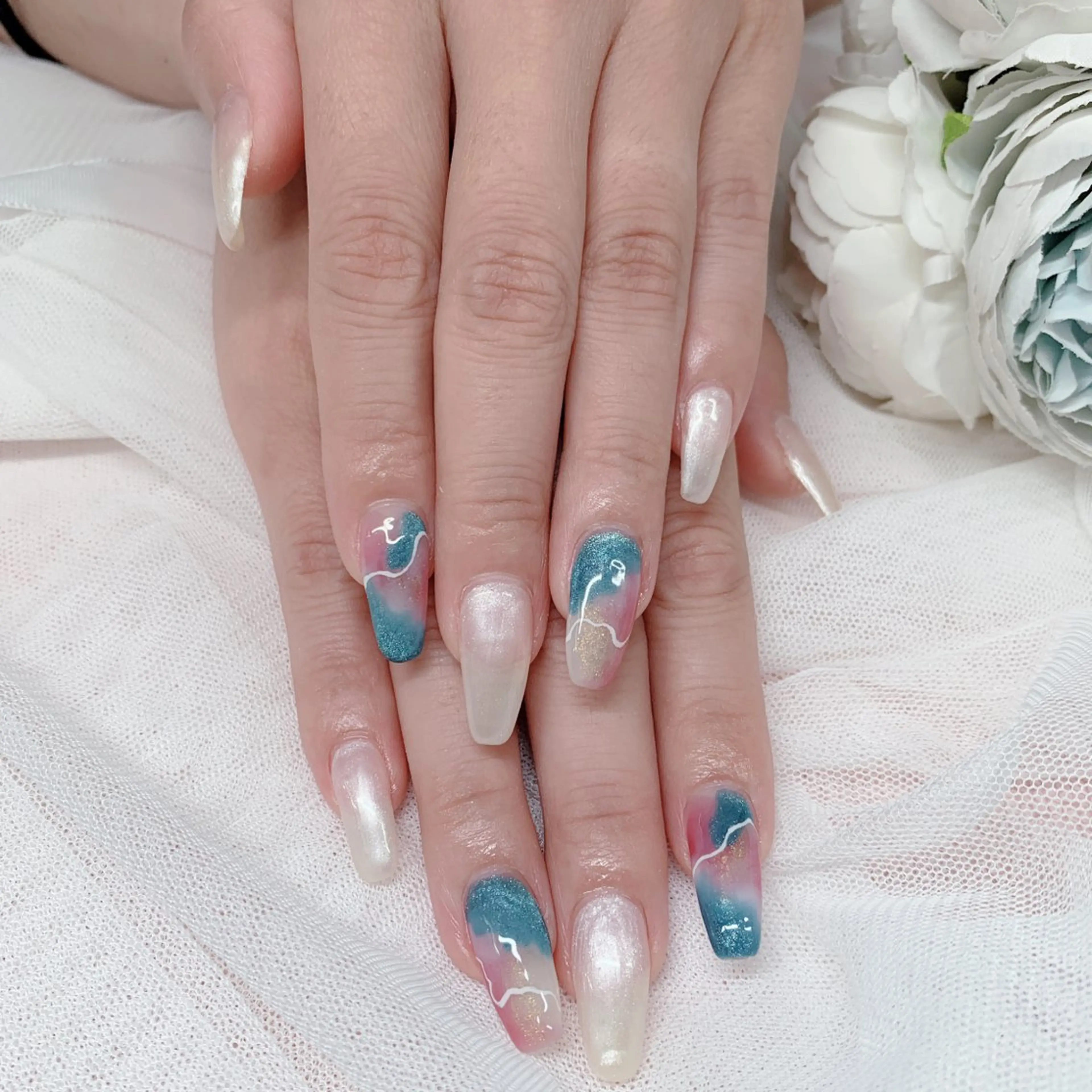 ネイル ハンドネイル Kira Nail 🍀AOのネイルデザイン