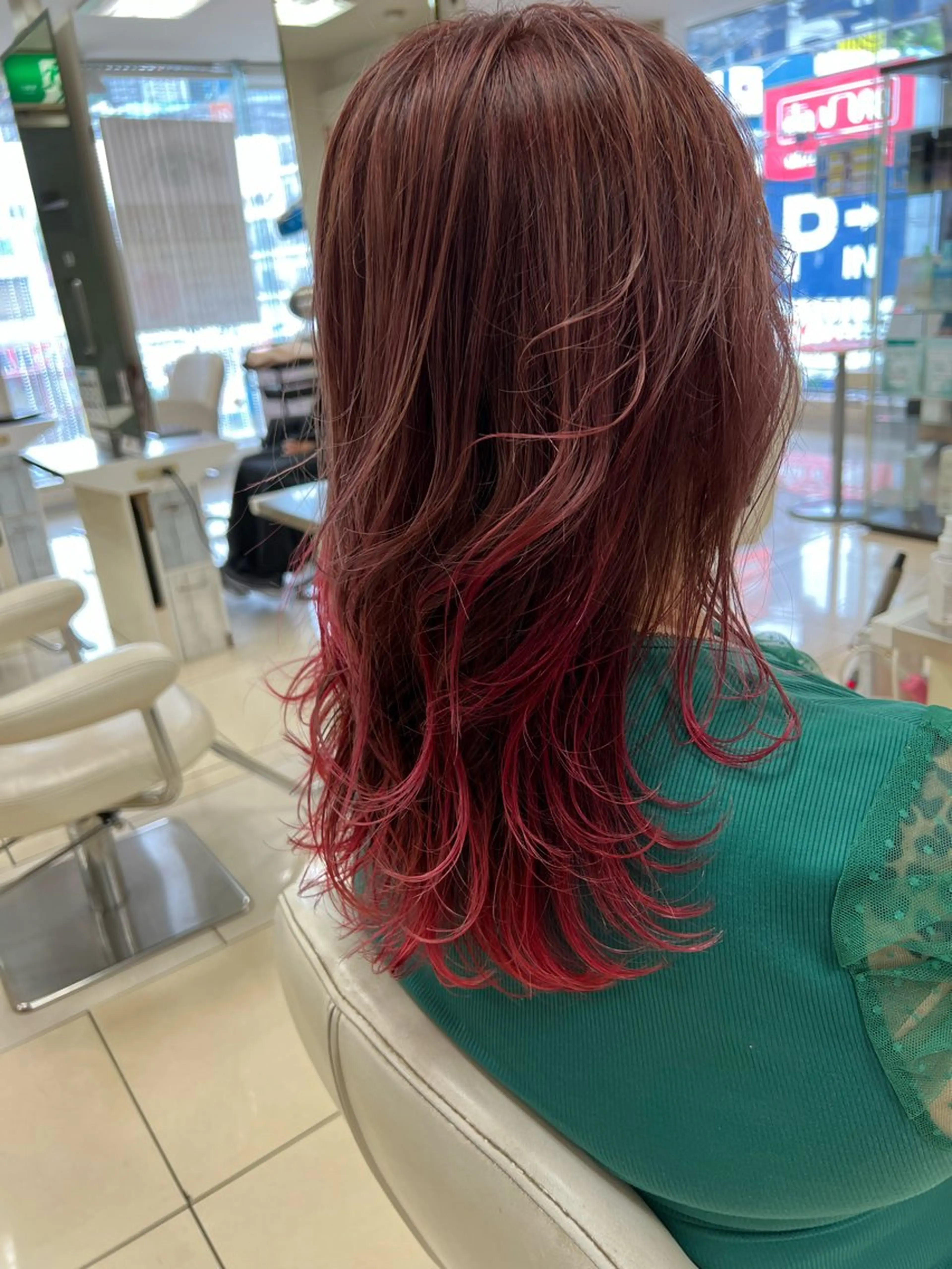 カラー ️🫧 ꒰ঌ丸岡美空໒꒱のヘアスタイル