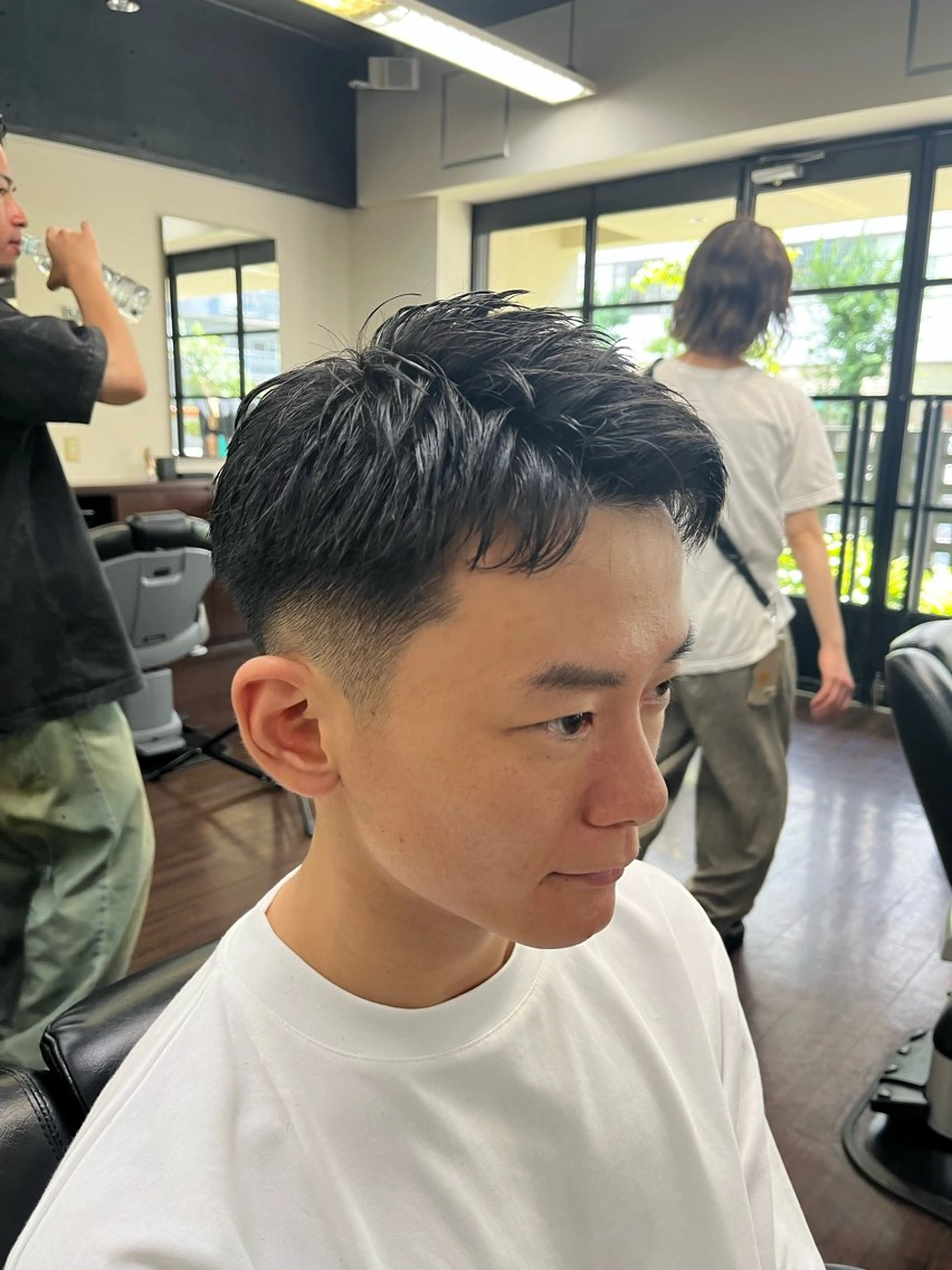 ショート メンズ 刈り上げ ＢＡＲＢＥＲ koyoのヘアスタイル