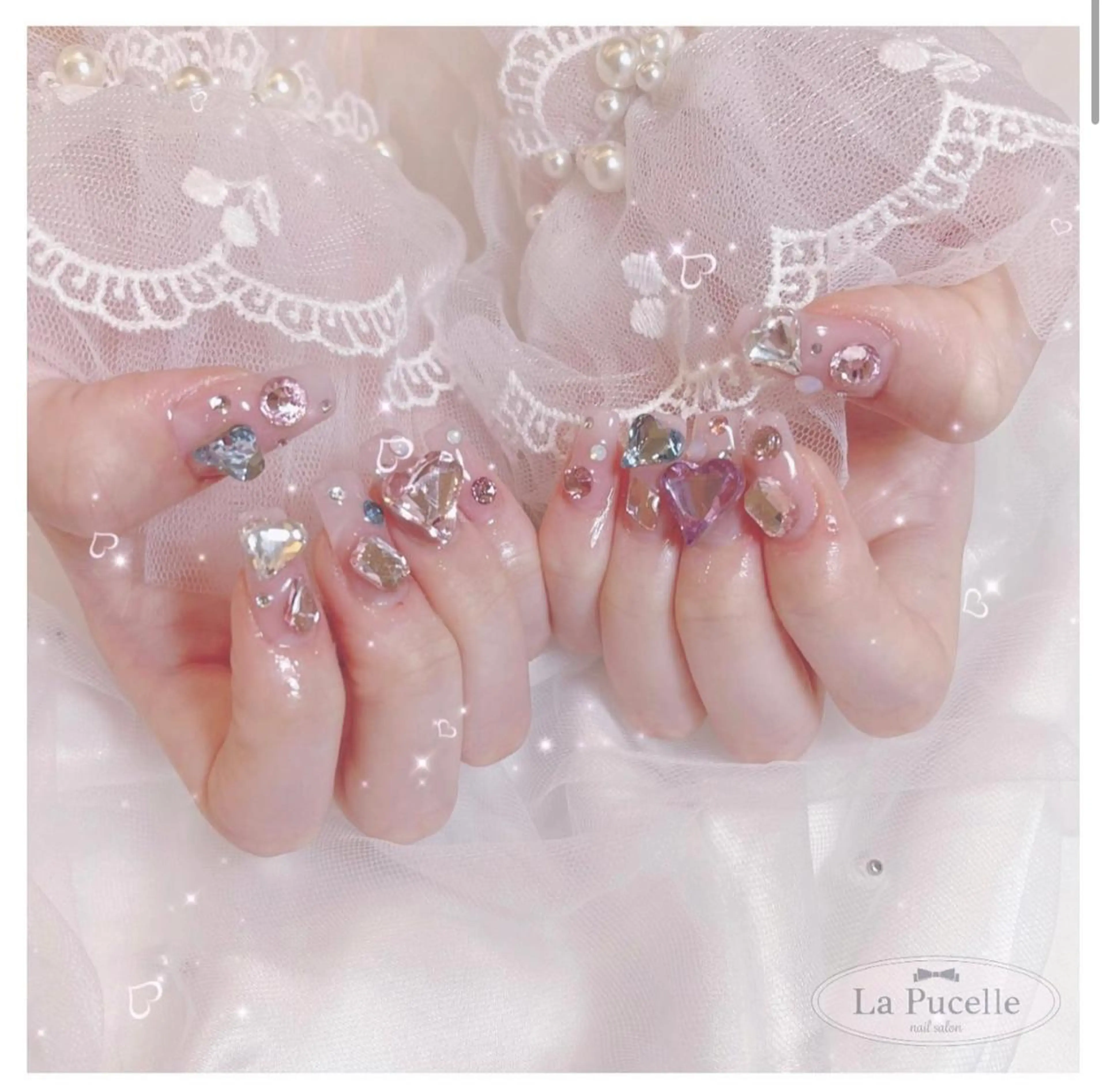 ネイル Nail Salon La Pucelle所属・La Pucelle ♡arisa♡のネイルデザイン