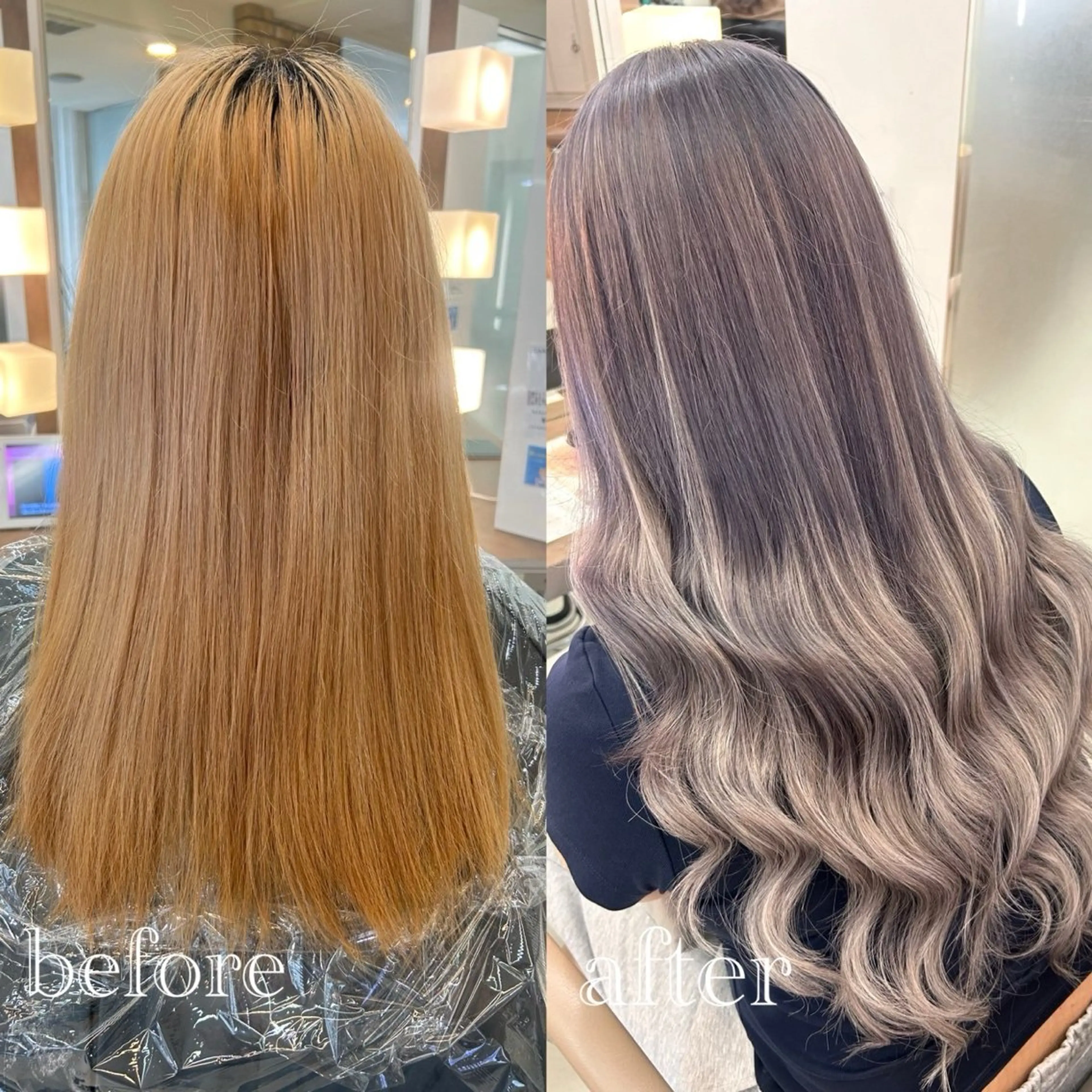 ロング カラー ヘアアレンジ メンズ シールエクステ エクステ カット ヘアカラー エクステ ヘアセット エクステ🎀カラー✨ レイヤー🌙しぇるのヘアスタイル