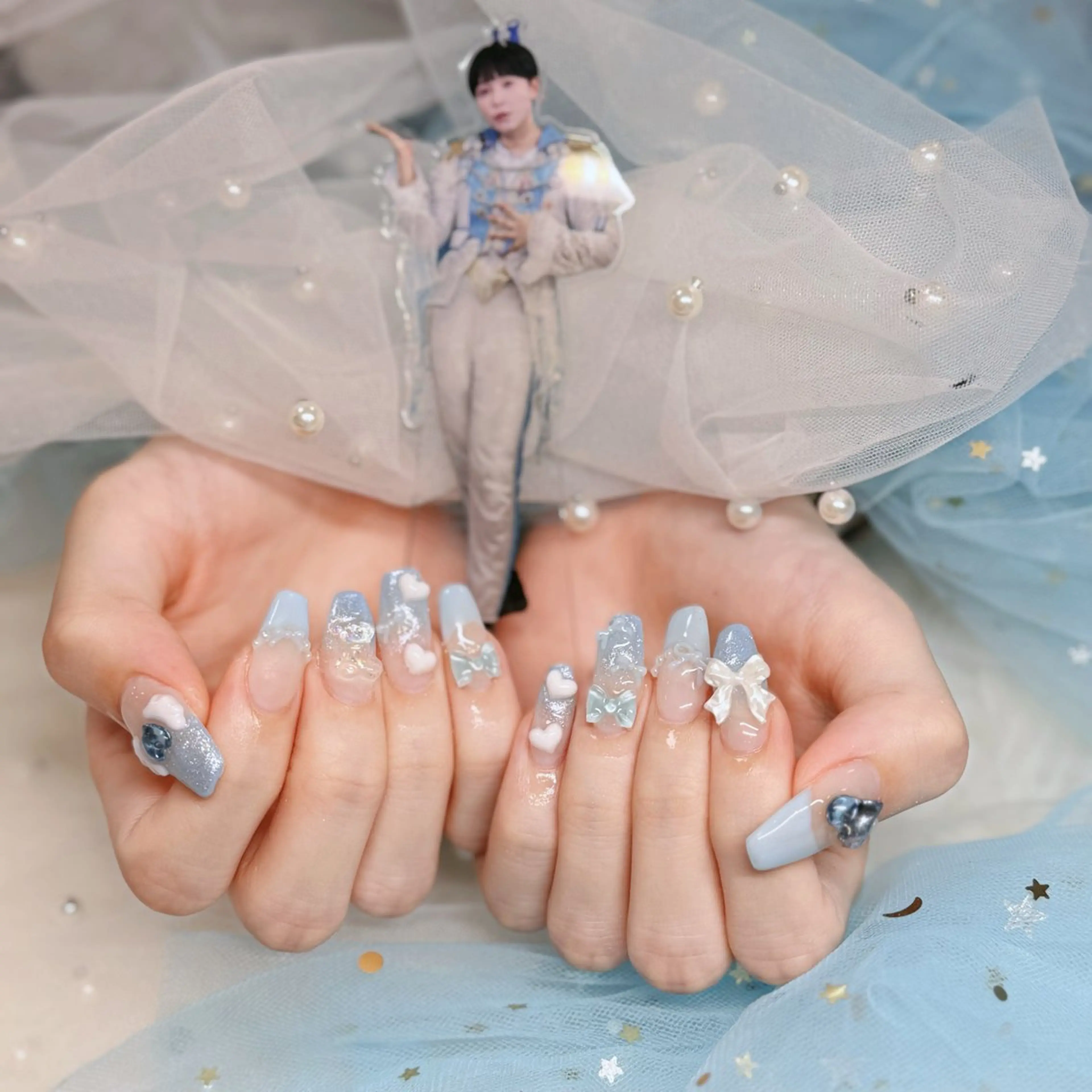 ネイル 持ち込み スカルプネイル ネイルチップ ハンドネイル nailsalonANNA所属・濱田 杏奈のネイルデザイン