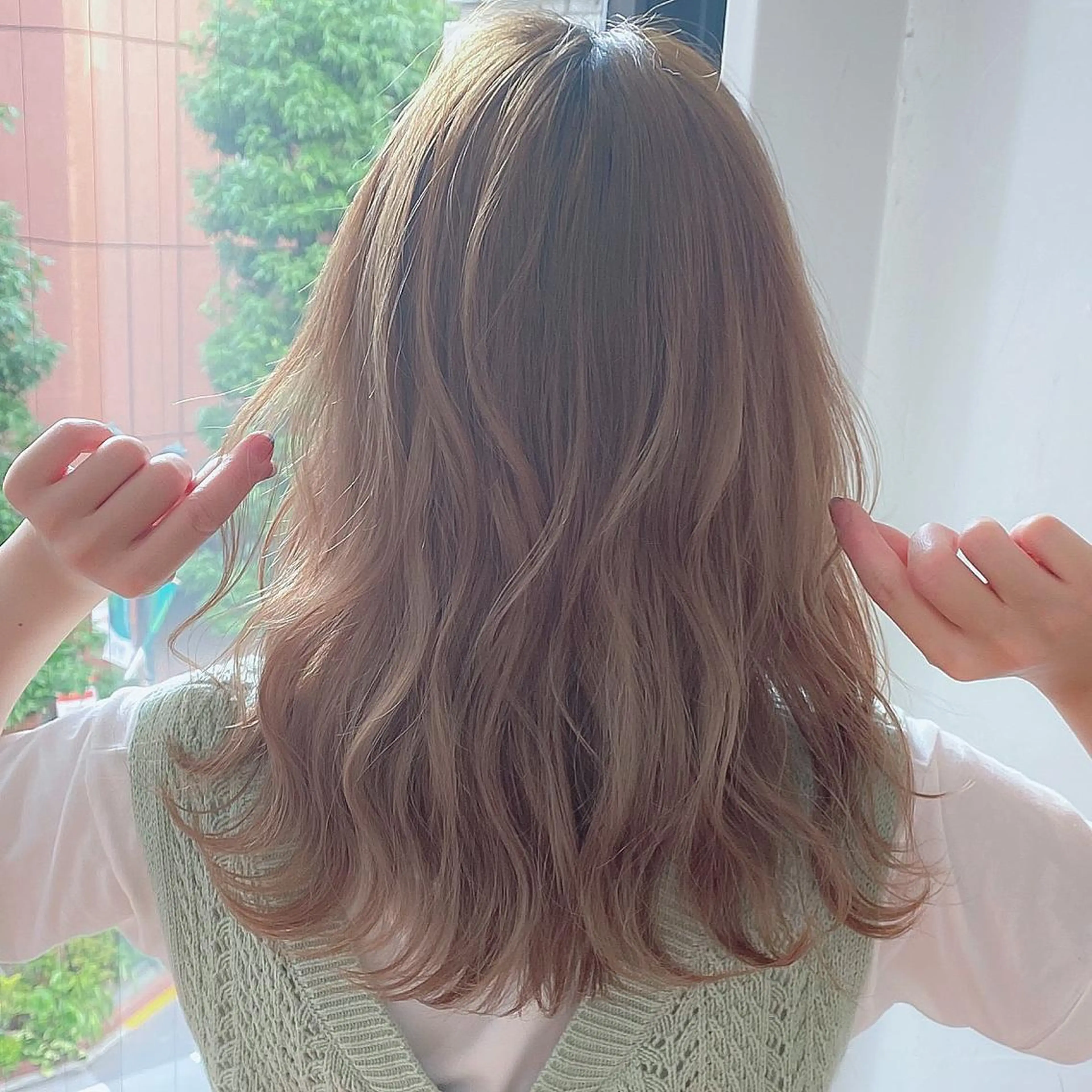 ミディアム 原宿/ショート/ カット/服部タカノリのヘアスタイル