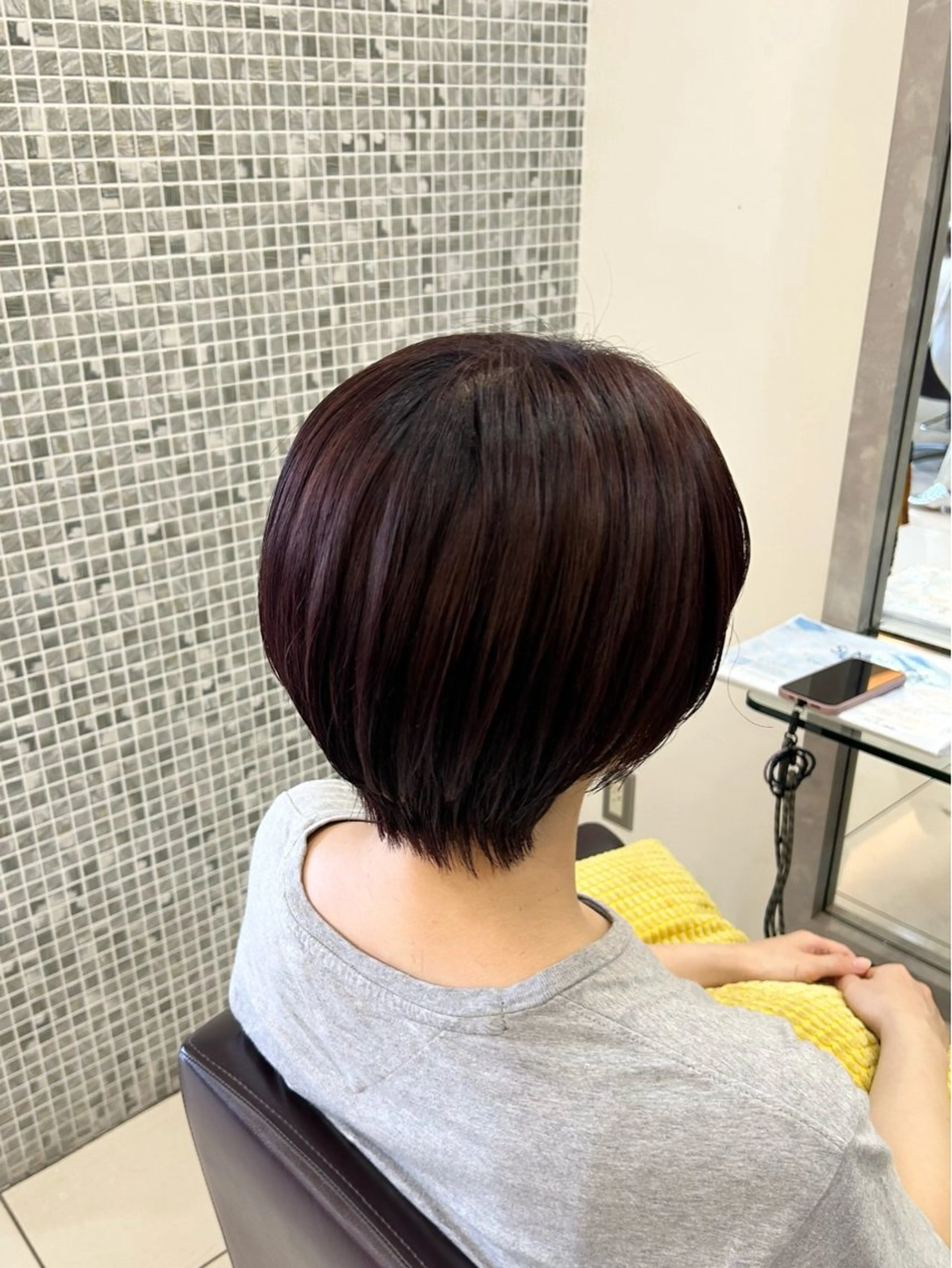 ショート ショートヘア トップスタイリスト 林すずかのヘアスタイル