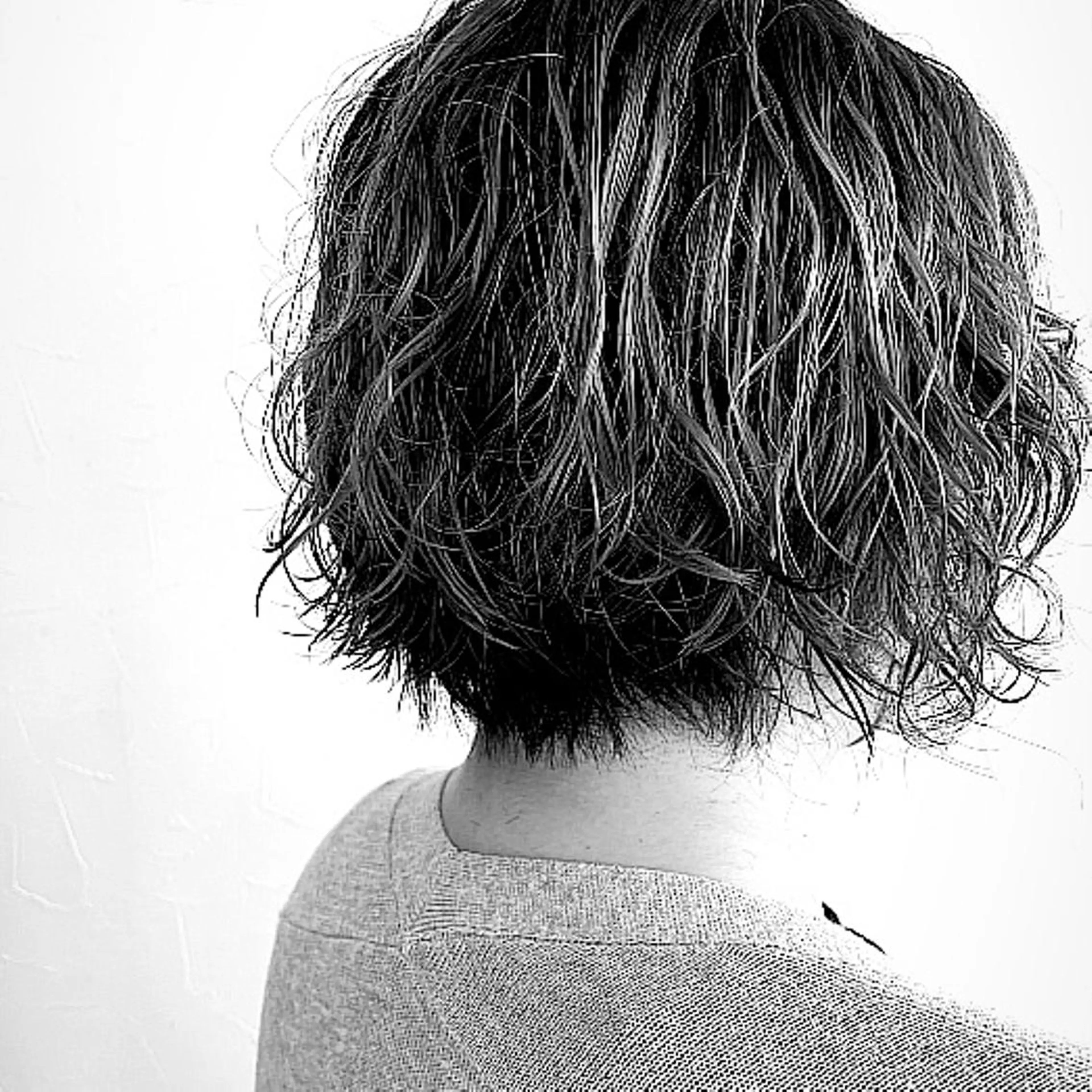 ショート パーマ cotton 松本店所属・cotton松本店 たかゆきのヘアスタイル