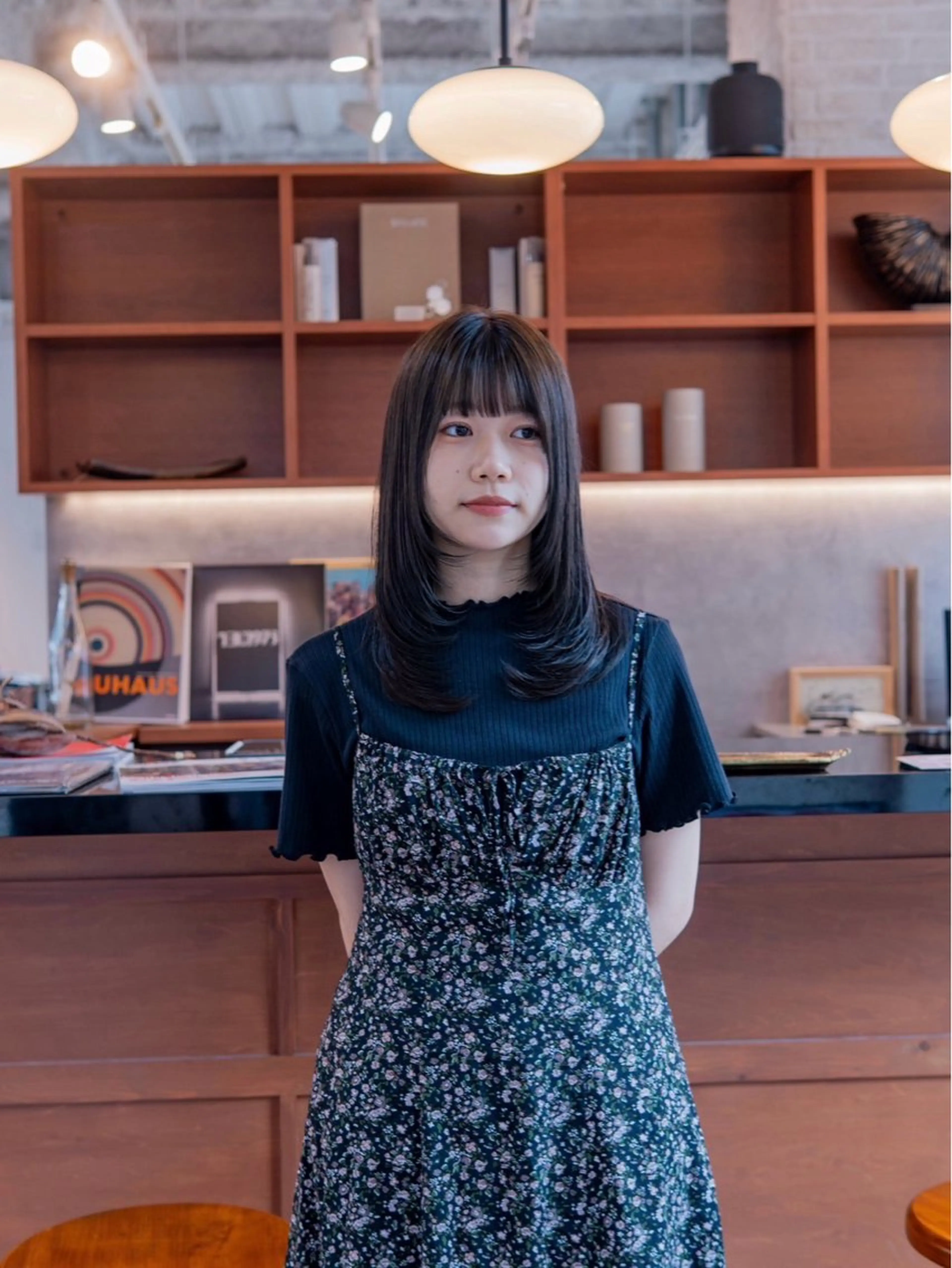 ロング ai カラーモデル募集中のヘアスタイル