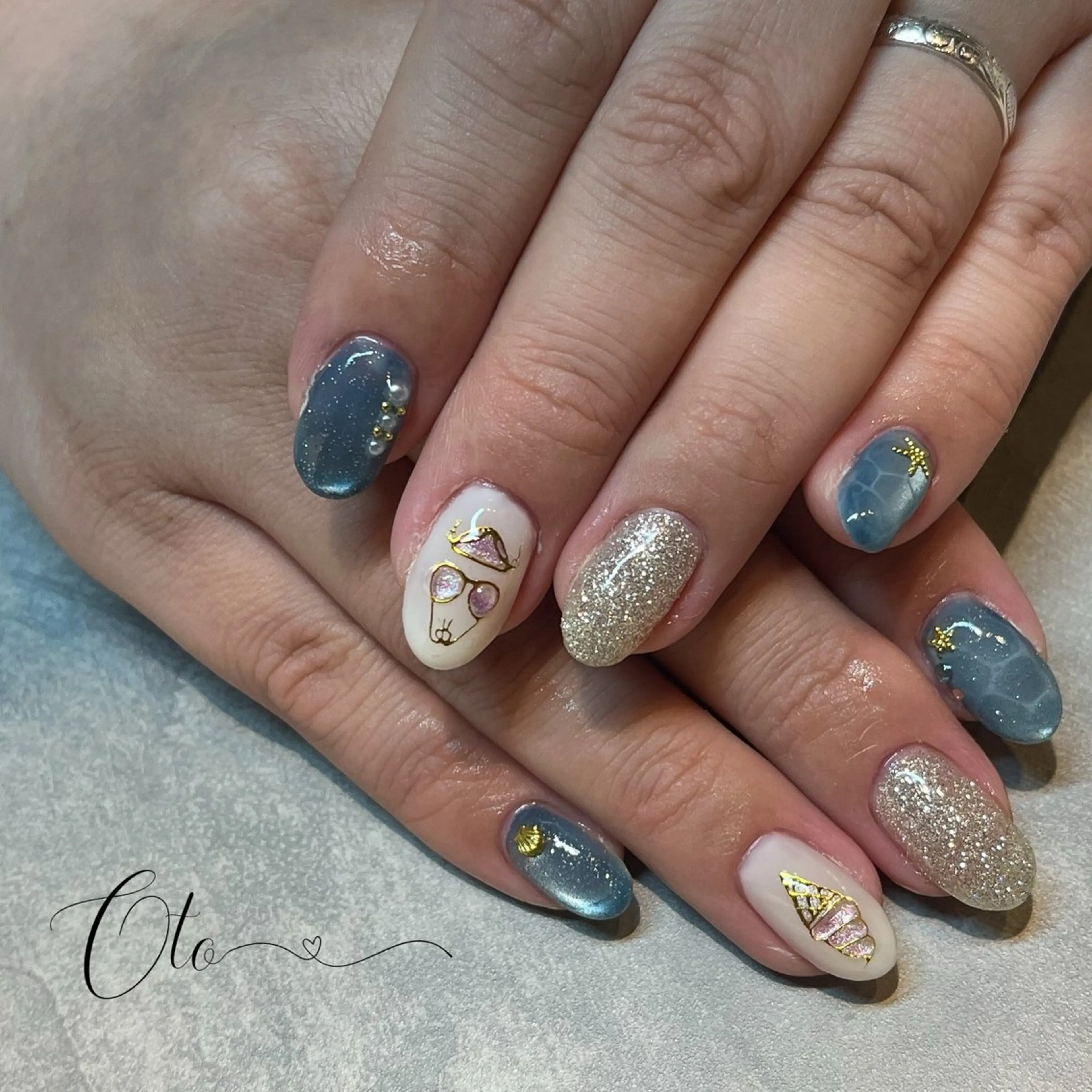 ネイル ハンドネイル Oto_ megのネイルデザイン