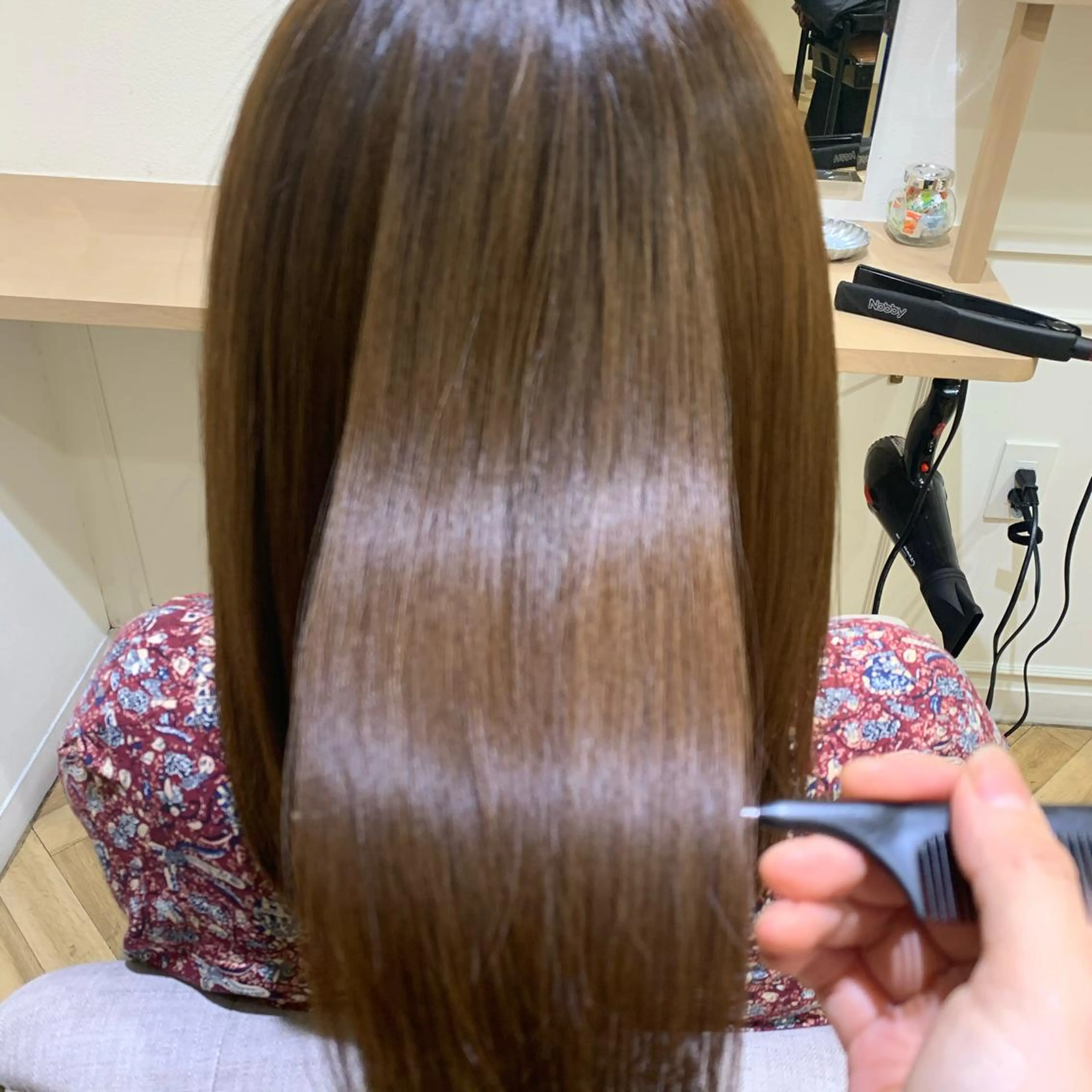 セミロング TriumpH天王寺店【ミルボンAujua認定サロン】所属・SAKI🐈‍⬛【 HAPPY届けます】のヘアスタイル